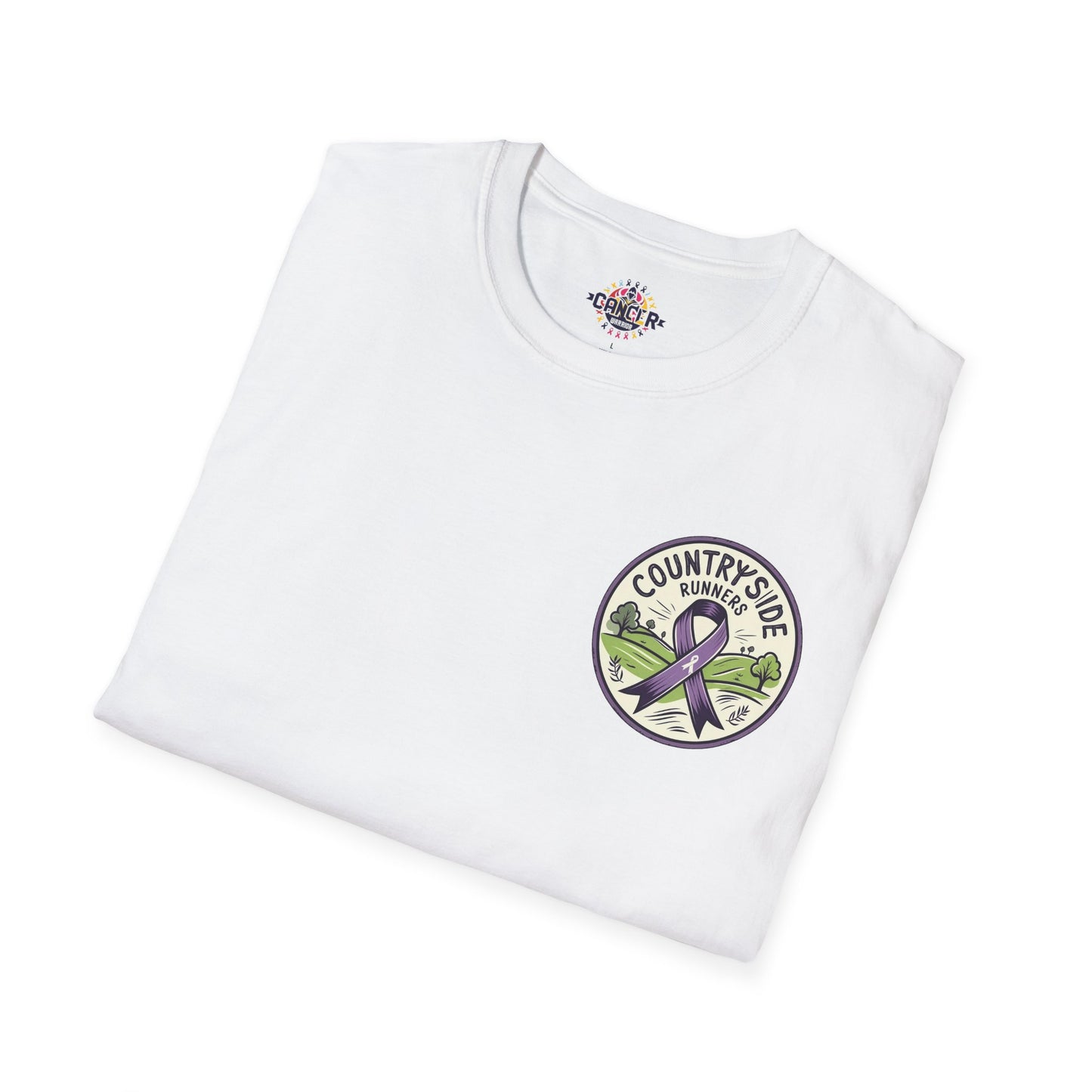 Cancer Warrior Unisex Softstyle T-Shirt, Support Tee, Awareness Shirt, Gift Idea for Cancer Fighters, Inspirational Apparel