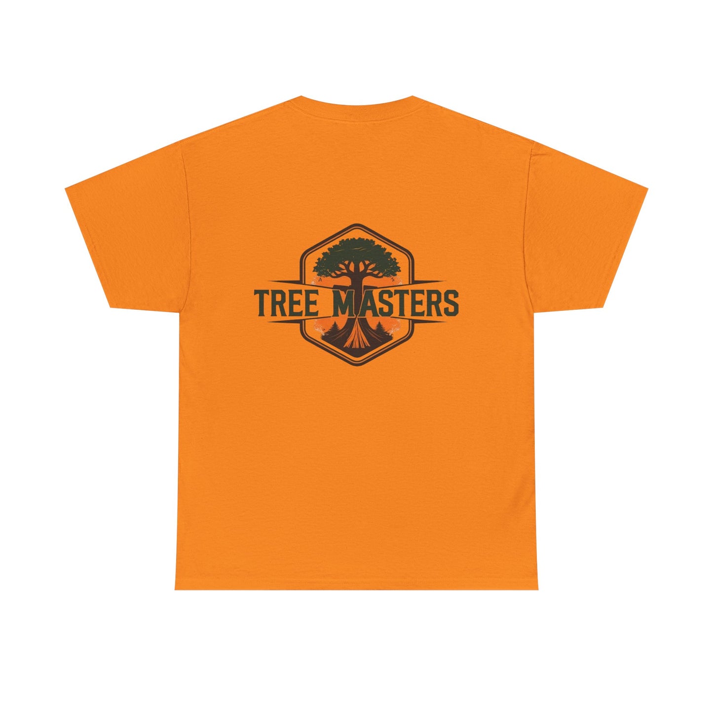 Blue collar line- Tree Masters Unisex Heavy Cotton Tee | Nature Lover Shirt, Camping Tee, Outdoor Enthusiast Gear, Adventure Gift, Eco-Friendly Fashion