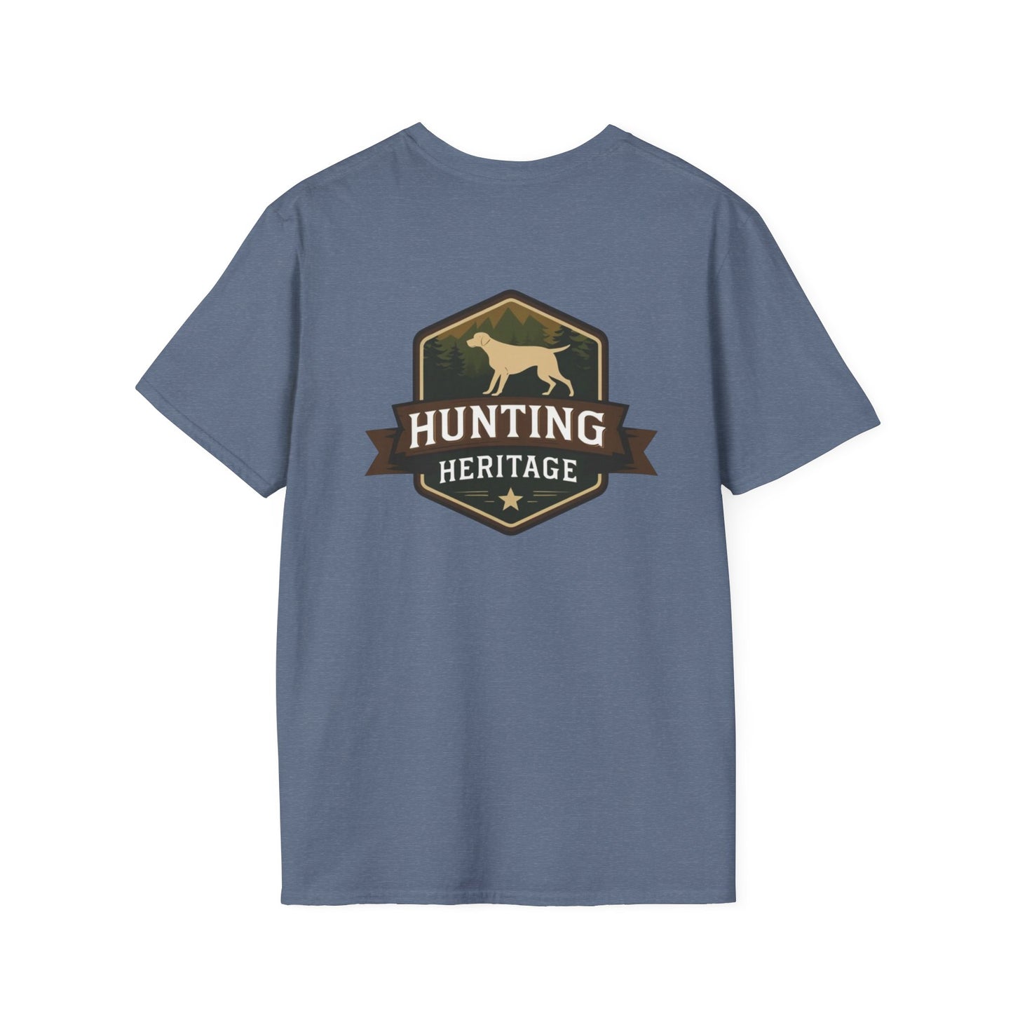 Hunting Heritage T-Shirt, Casual Wear, Outdoorsy Style, Gift for Hunters, Nature Lover Apparel, Adventure Gear