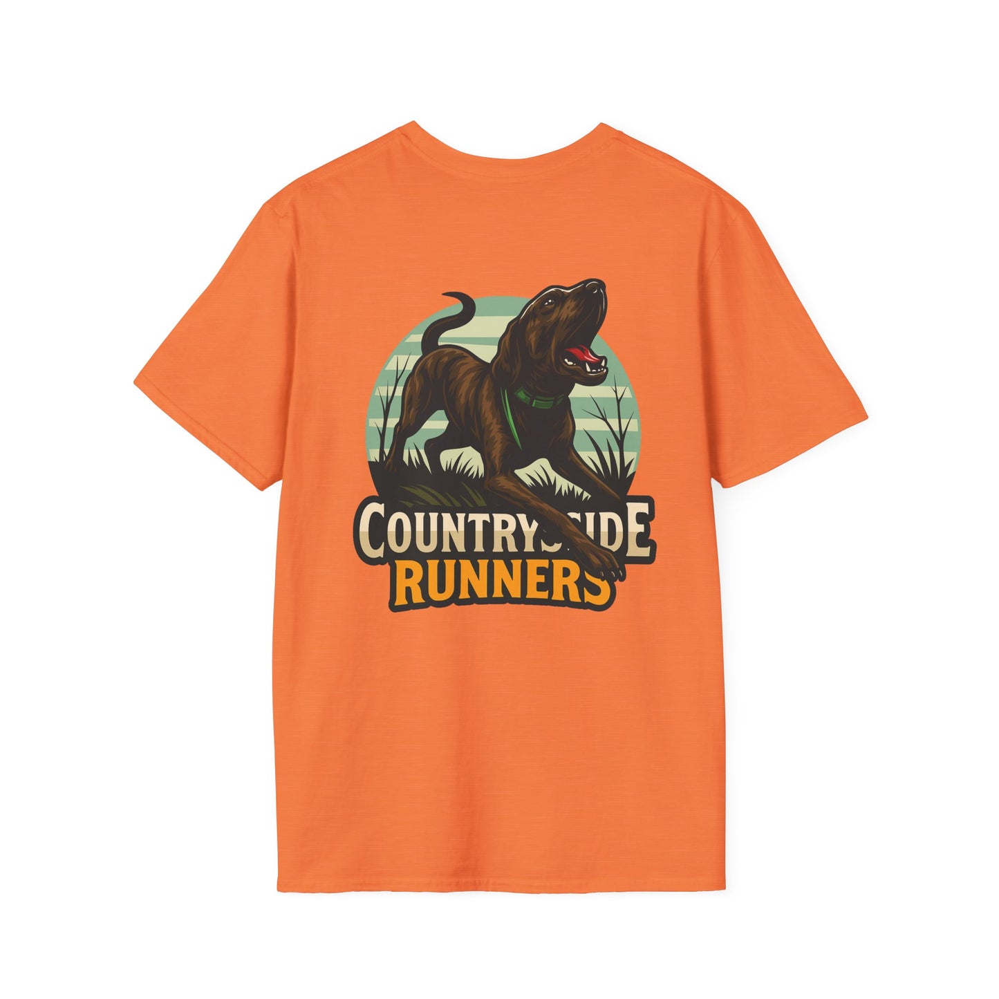 Country Side Runners plott hound T-Shirt, Unisex Dog Lover Tee, Gift for Running Enthusiasts, Outdoor Adventure Apparel, Nature-Themed Shirt