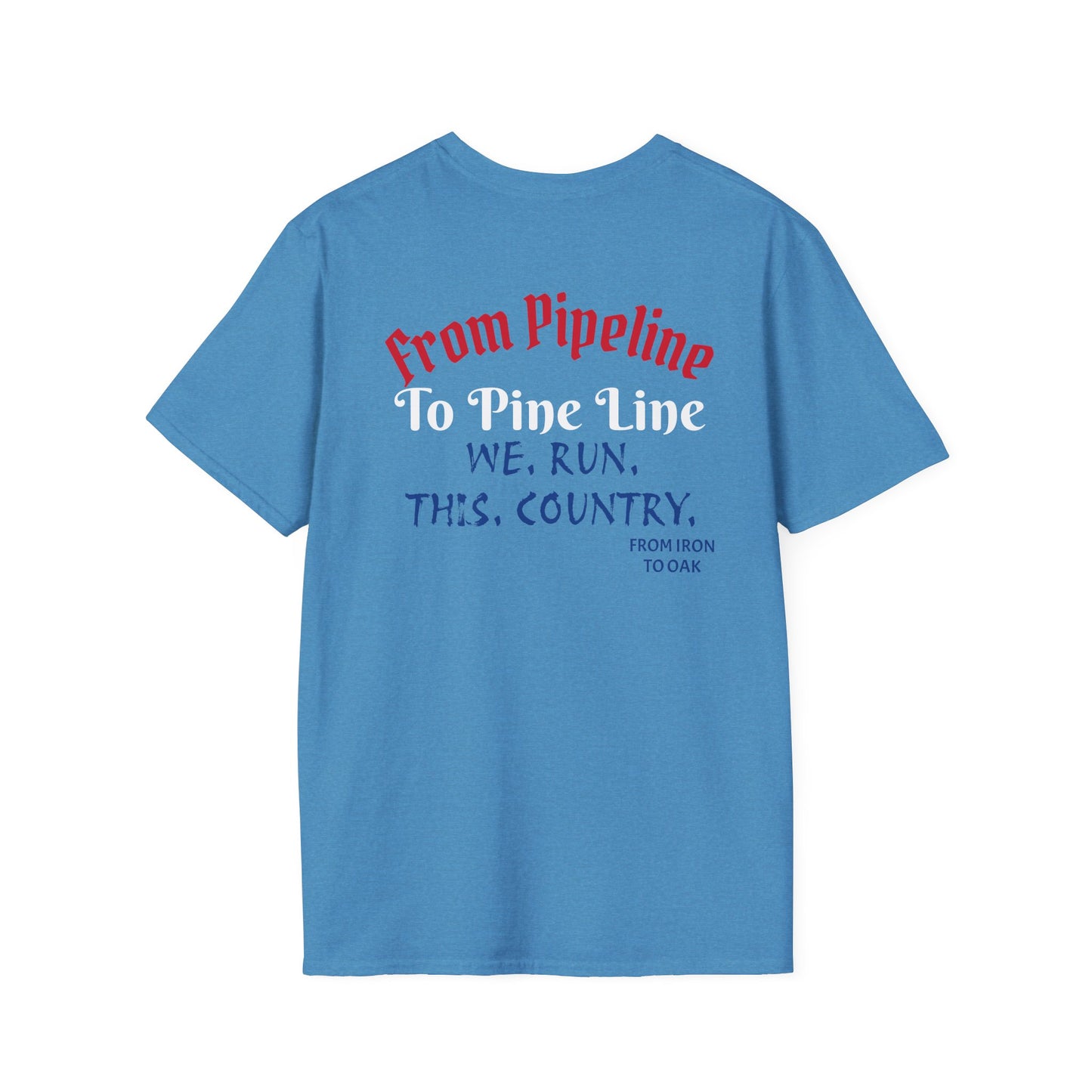 Pipeline to Pineline Countryside Runners brand T-shirt