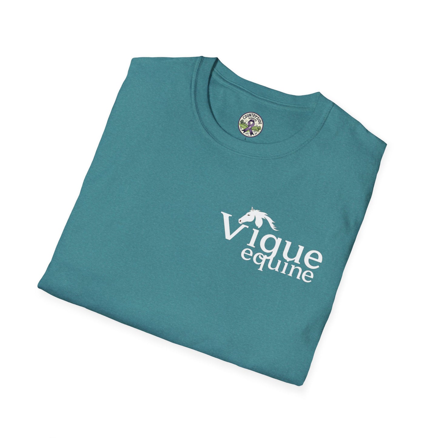 Vigue Equine LLC Merch for Countryside Runners- soft style t-shirt