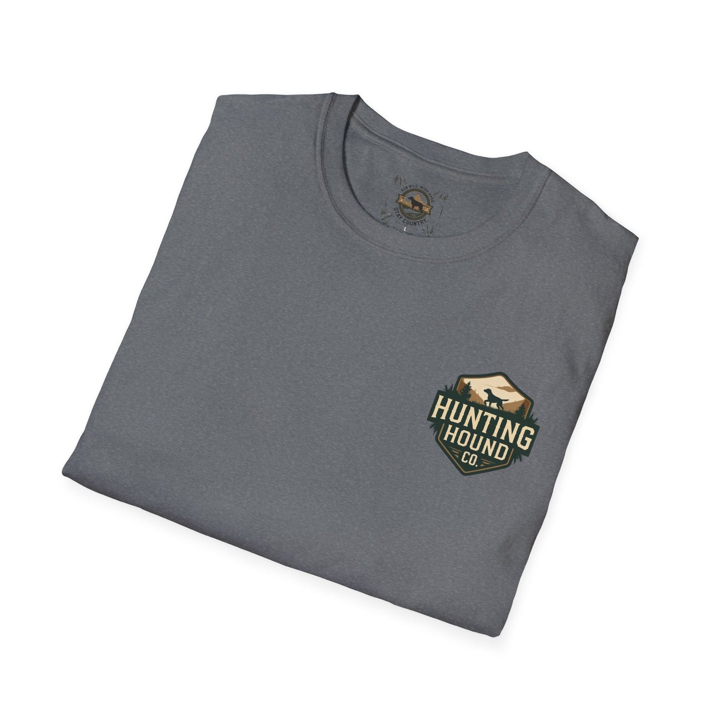 Vintage Hunting Hound T-Shirt | Unisex Wildlife Tee, Outdoor Activities Shirt, Dog Lover Gift, Adventure Apparel, Nature Enthusiast Wear