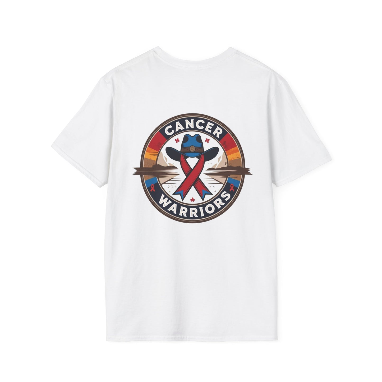 Cancer Warriors Unisex T-Shirt | Softstyle Tee for Support & Awareness, Gift for Fighters, Survivors, Fundraisers, Motivational Wear