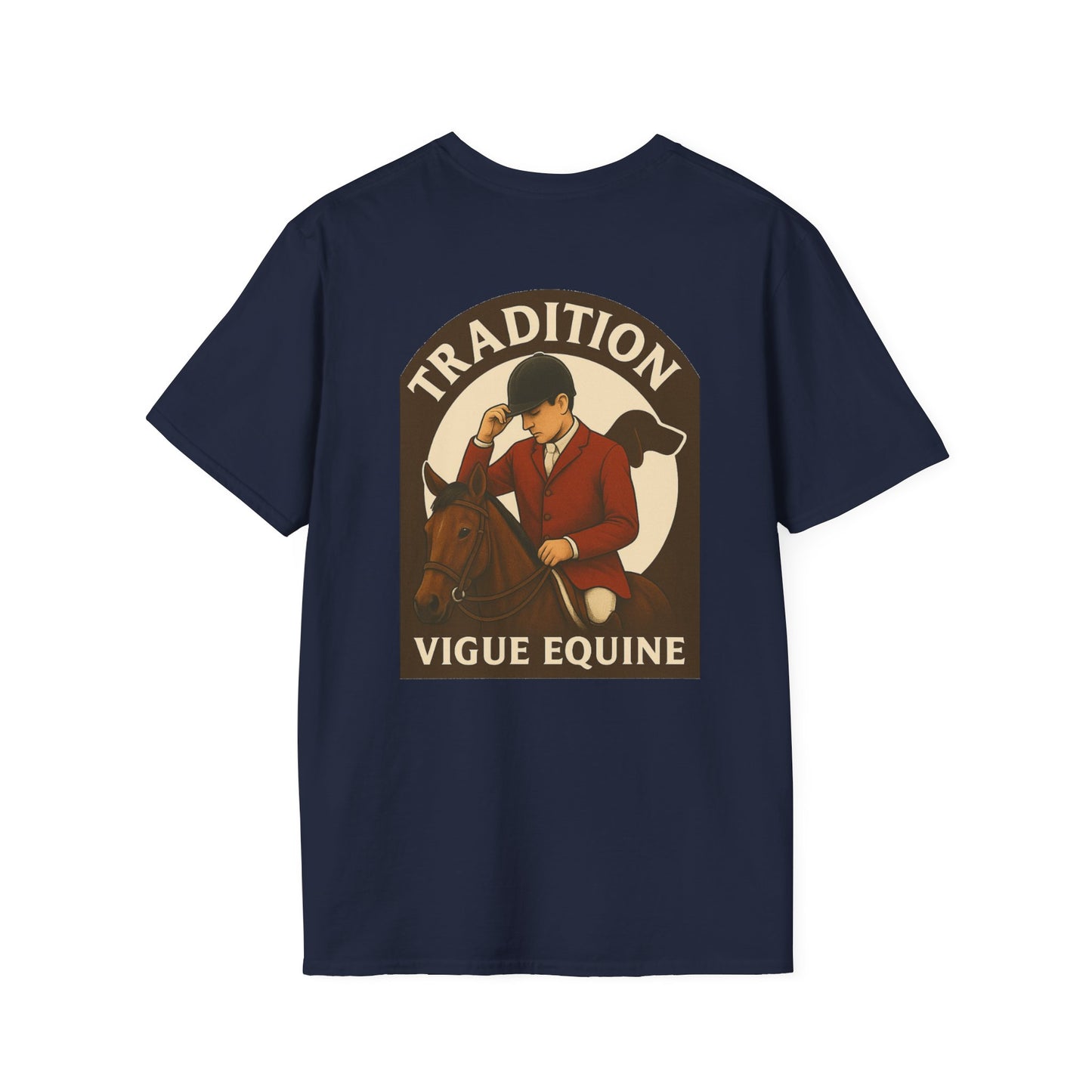 Vigue Equine Tips Hat Unisex T-Shirt - Equestrian Design