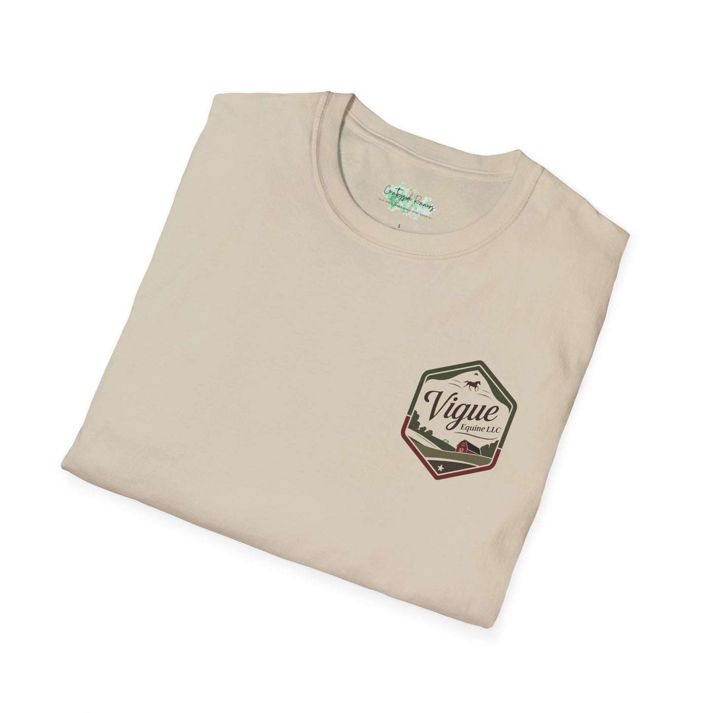 Vintage Vigue Equine Unisex T-Shirt - Countryside Runners Merch