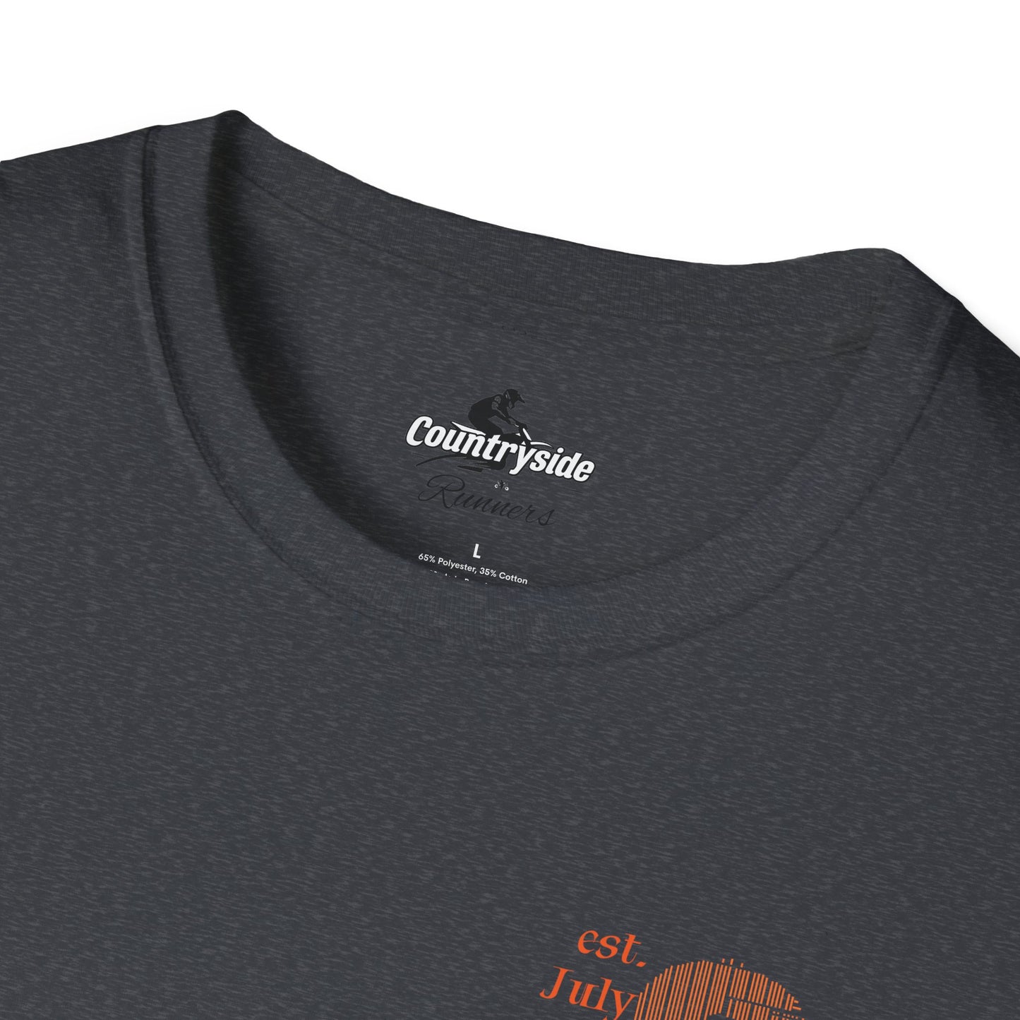 We don’t clock out Countryside Runners brand T-shirt