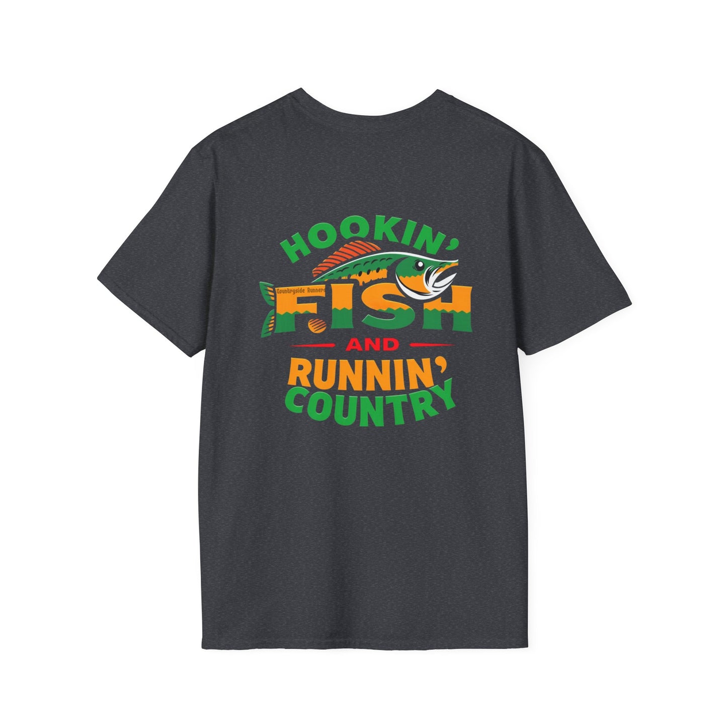 Countryside Fishing T-Shirt - rods and country