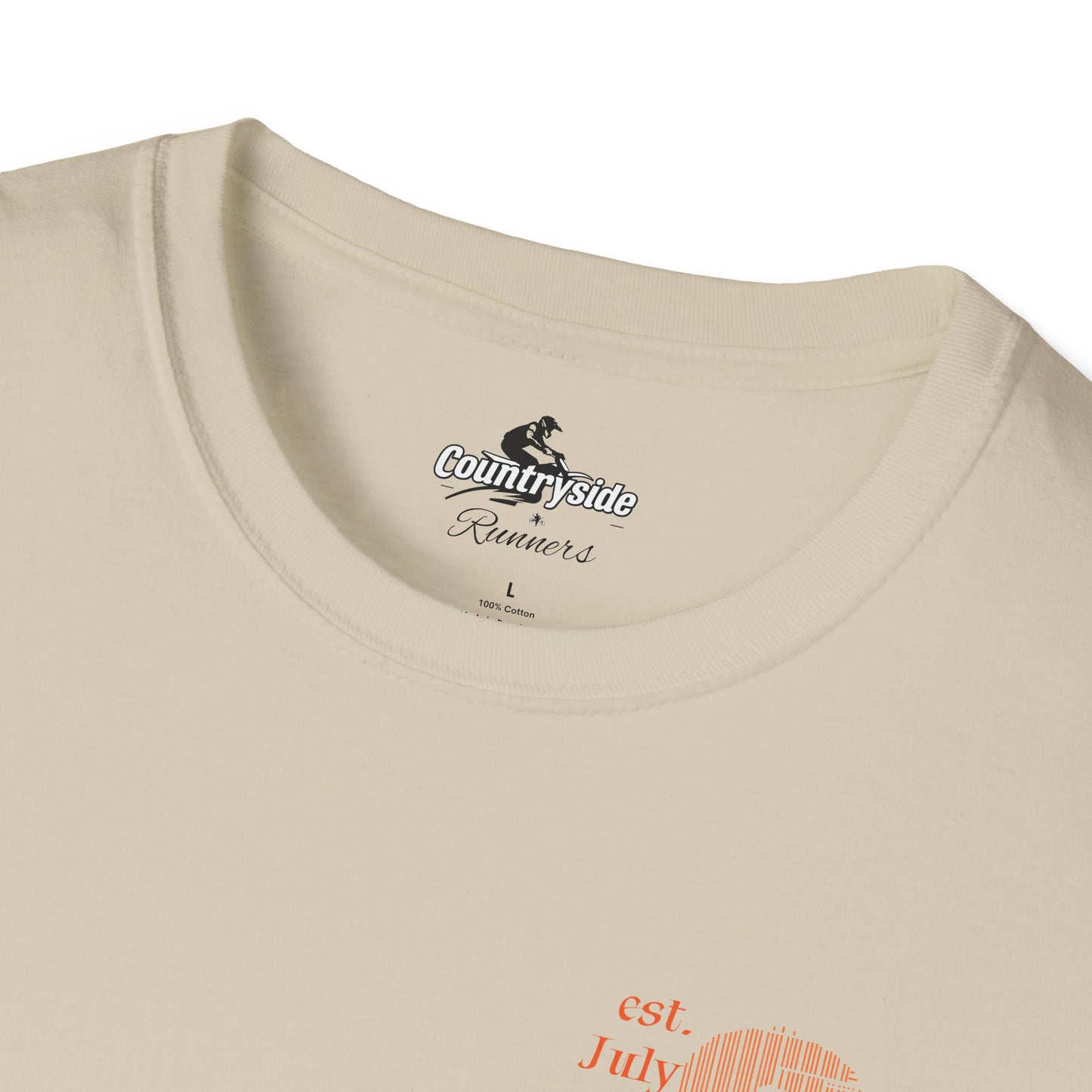 We don’t clock out Countryside Runners brand T-shirt