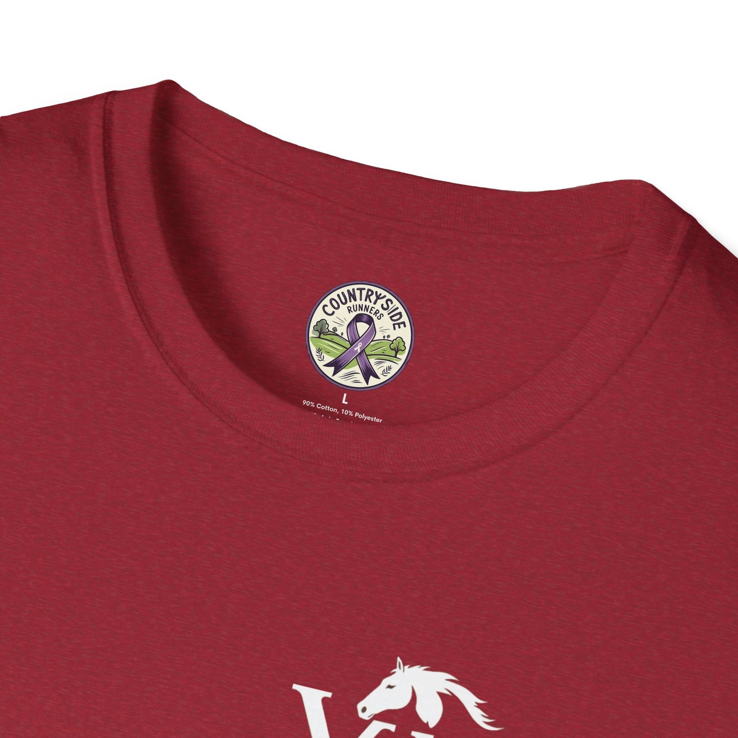 Vigue Equine LLC Merch for Countryside Runners- soft style t-shirt