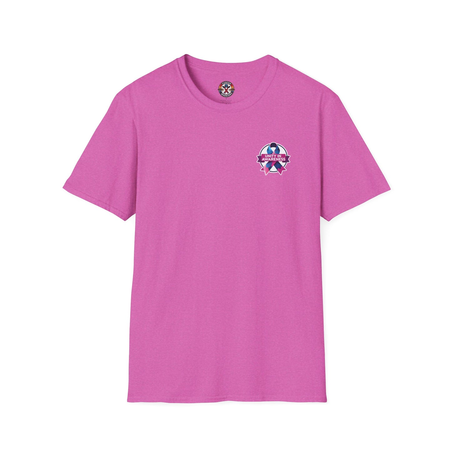 Cancer Warriors Unisex T-Shirt | Softstyle Tee for Support & Awareness, Gift for Fighters, Survivors, Fundraisers, Motivational Wear