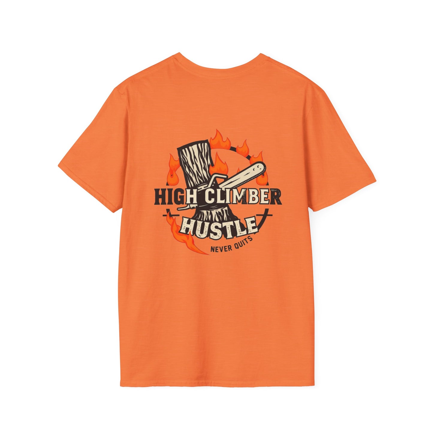 High climber hustle blue collar built Unisex T-Shirt - Blue Collar Countryside Runners Merch