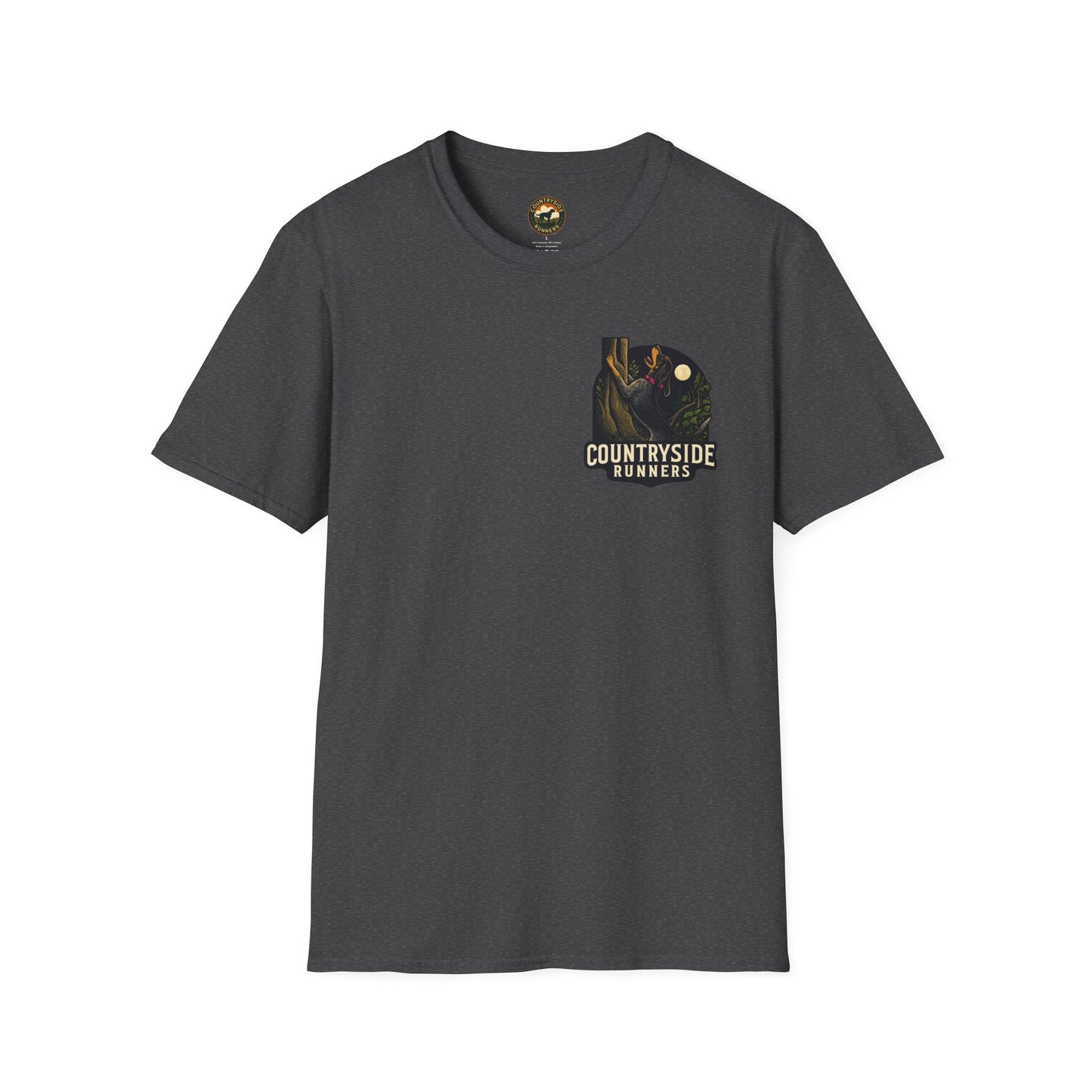 Coonhound Life T-Shirt, Dog Lover Gift, Unisex Softstyle Tee, Pet Owner Apparel, Canine Art Shirt, Casual Wear