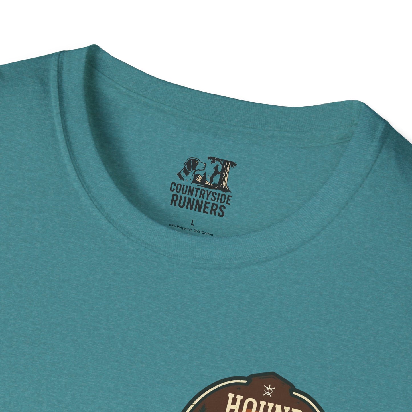 Countryside Runners Unisex Softstyle T-Shirt | Dog Lover Gift, Outdoor Activity Tee, Casual Wear, Pet Enthusiast Shirt, Nature Lover Apparel