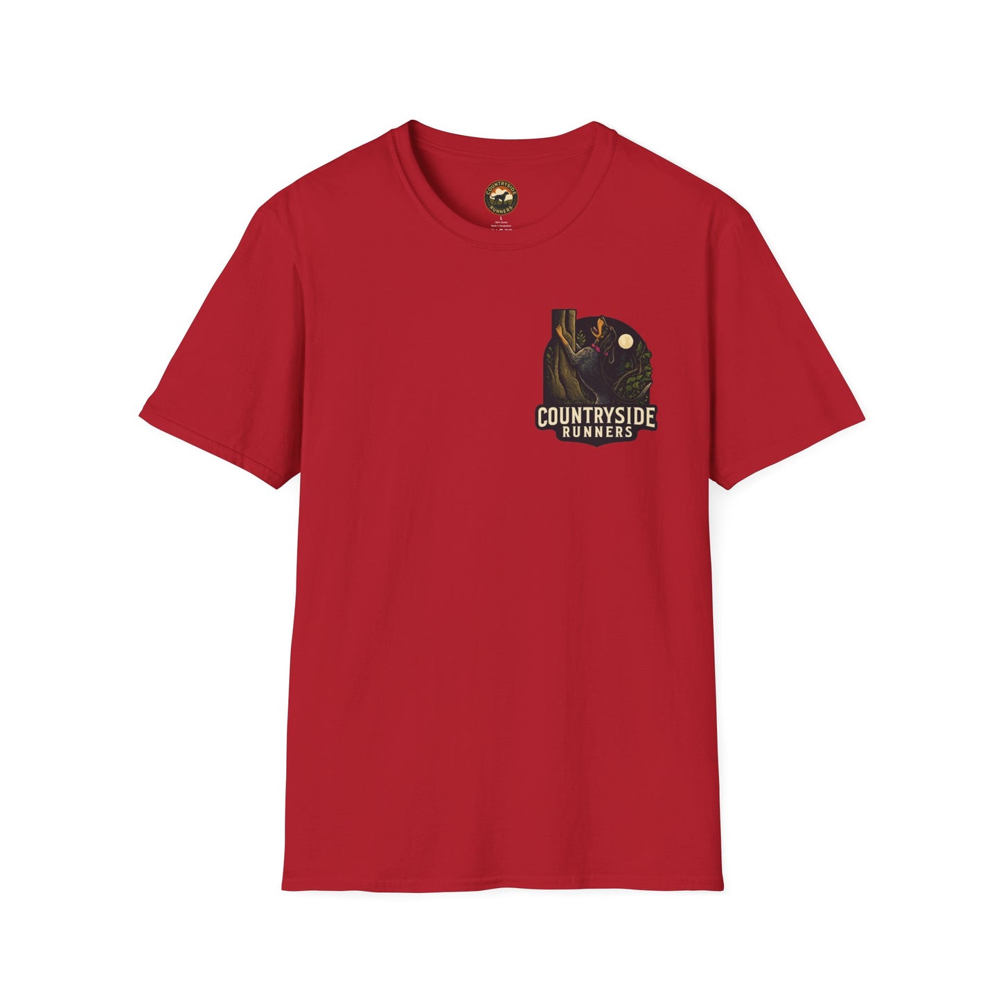 Coonhound Life T-Shirt, Dog Lover Gift, Unisex Softstyle Tee, Pet Owner Apparel, Canine Art Shirt, Casual Wear