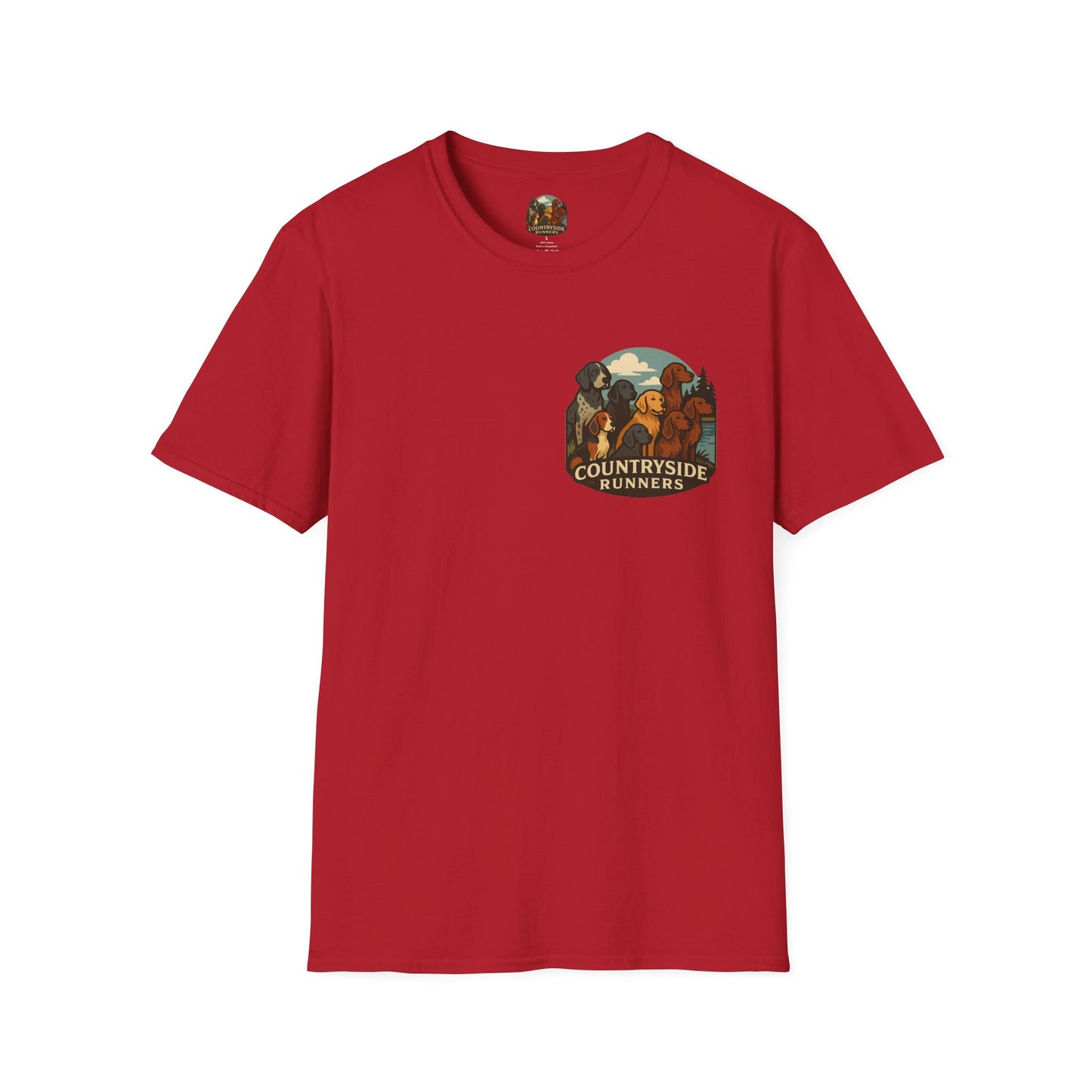 Dog Runners T-Shirt, Perfect Gift for Hunters, Outdoor Enthusiasts, Casual Wear, Wildlife Lovers, Adventure Apparel