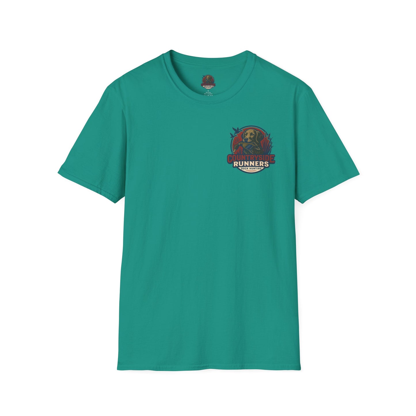 Duck Hunting Runners T-Shirt, Perfect Gift for Hunters, Outdoor Enthusiasts, Casual Wear, Wildlife Lovers, Adventure Apparel