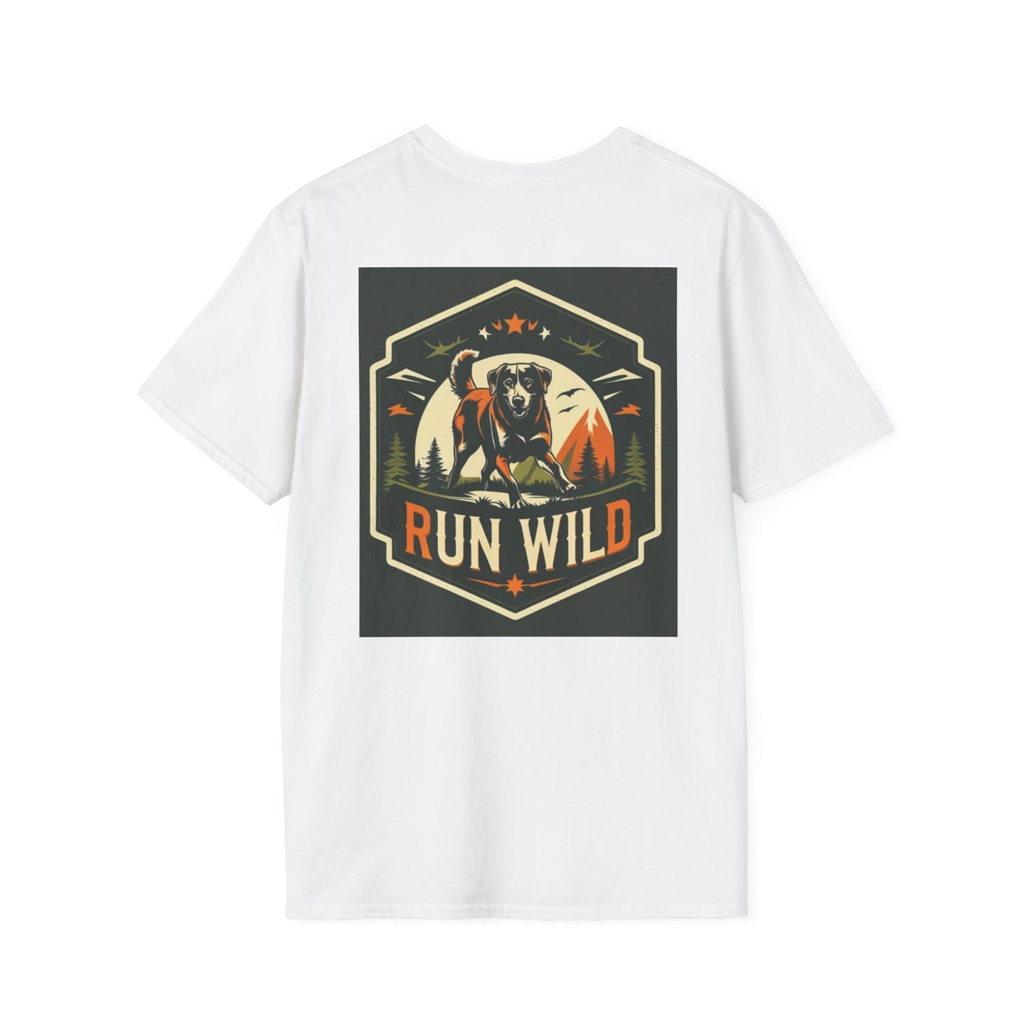 Wild Spirit Unisex T-Shirt - Perfect for Outdoor Lovers, Animal Enthusiasts, Gifts for Nature Lovers, Run Wild Tee, Adventure Apparel