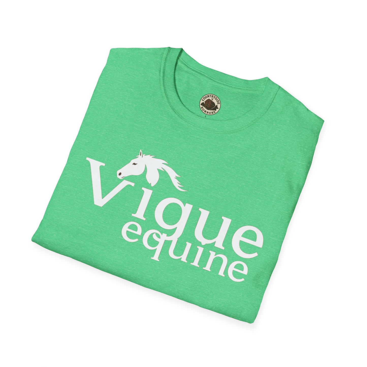 Vigue Equine Tips Hat Unisex T-Shirt - Equestrian Design