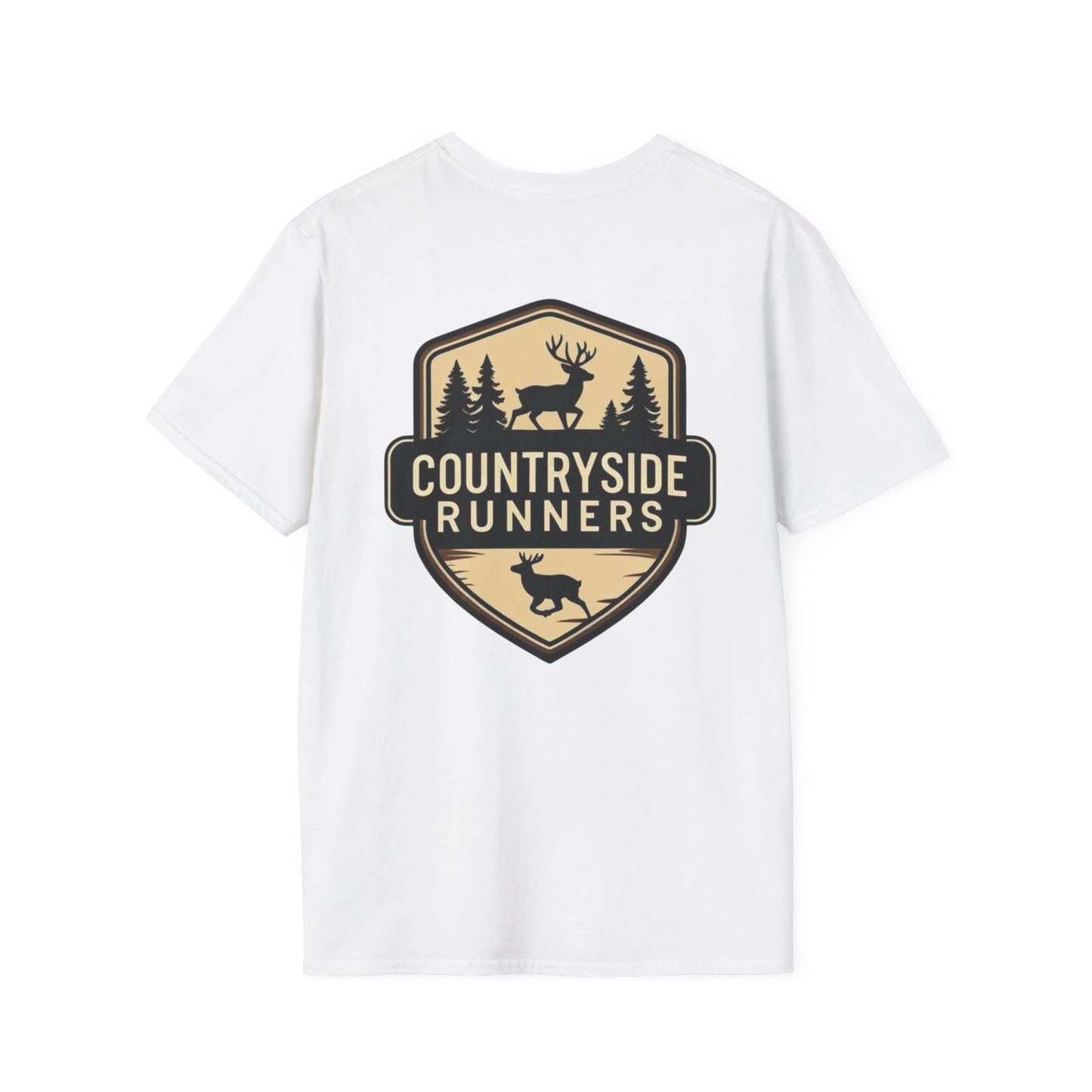 Countryside Runners Unisex Softstyle T-Shirt | Casual Tee for Nature Lovers, Hiking, Outdoor Activities, Animal Enthusiasts, Gift