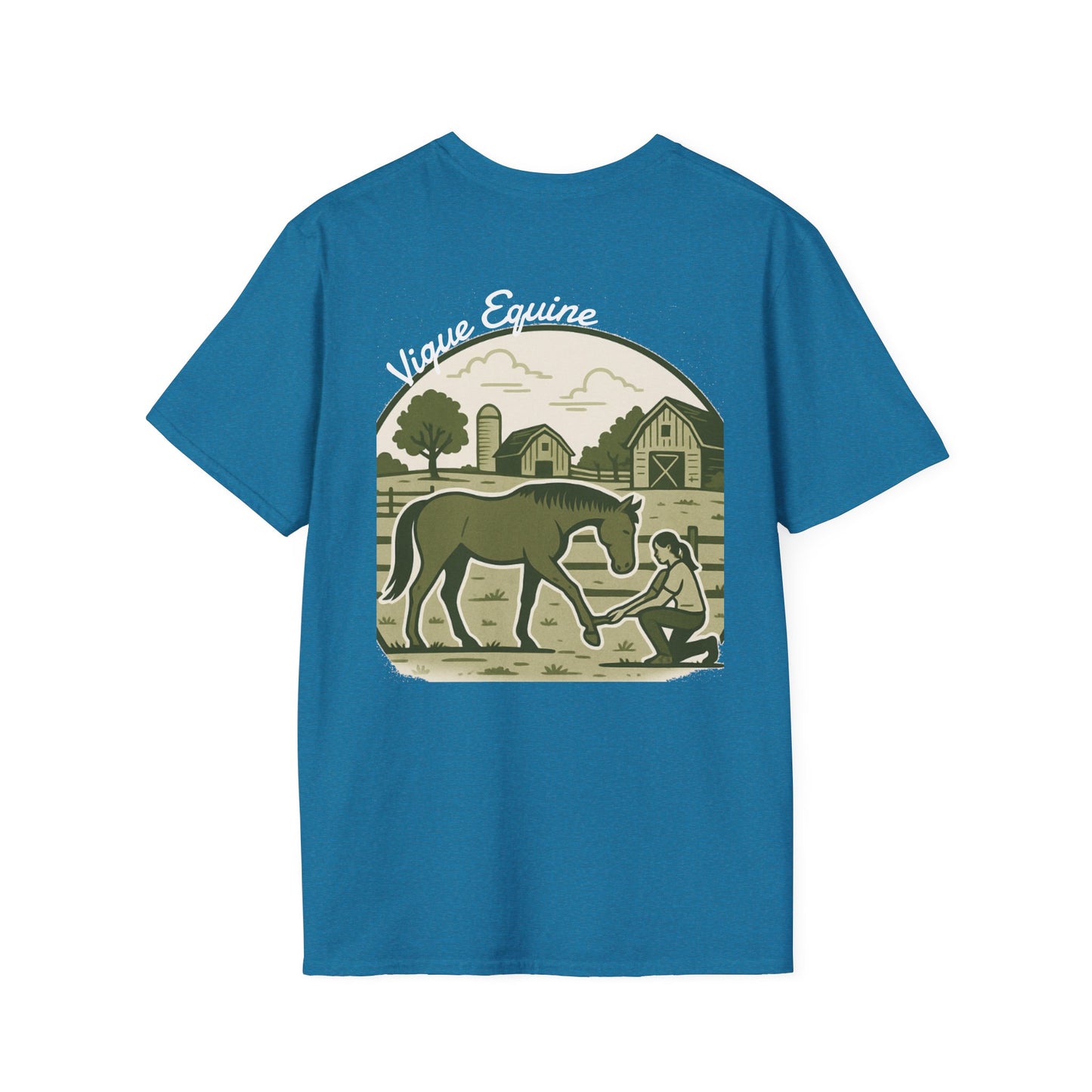Vigue Equine LLC Merch for Countryside Runners- soft style t-shirt