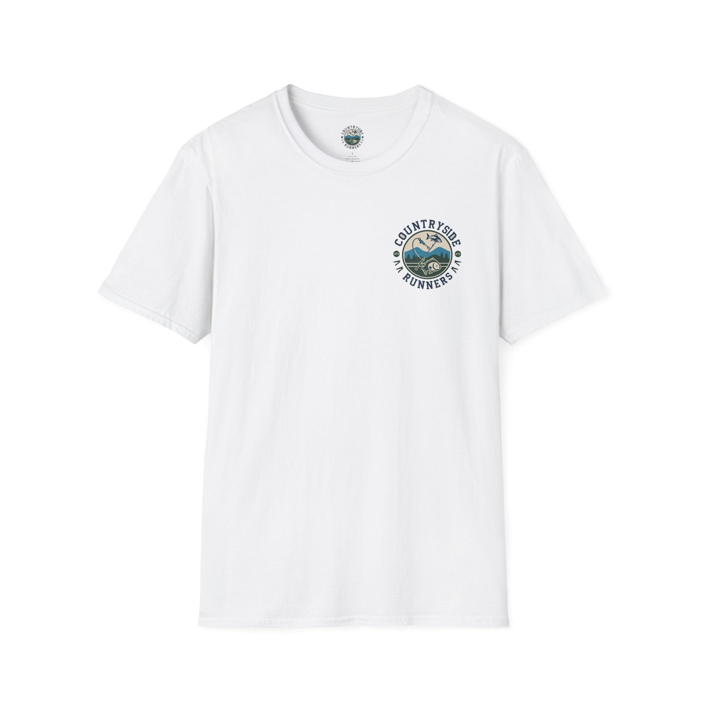 Adventure-Themed Unisex Softstyle T-Shirt, Fishing Tee, Outdoor Enthusiasts, Gift for Him, Nature Lover's Apparel