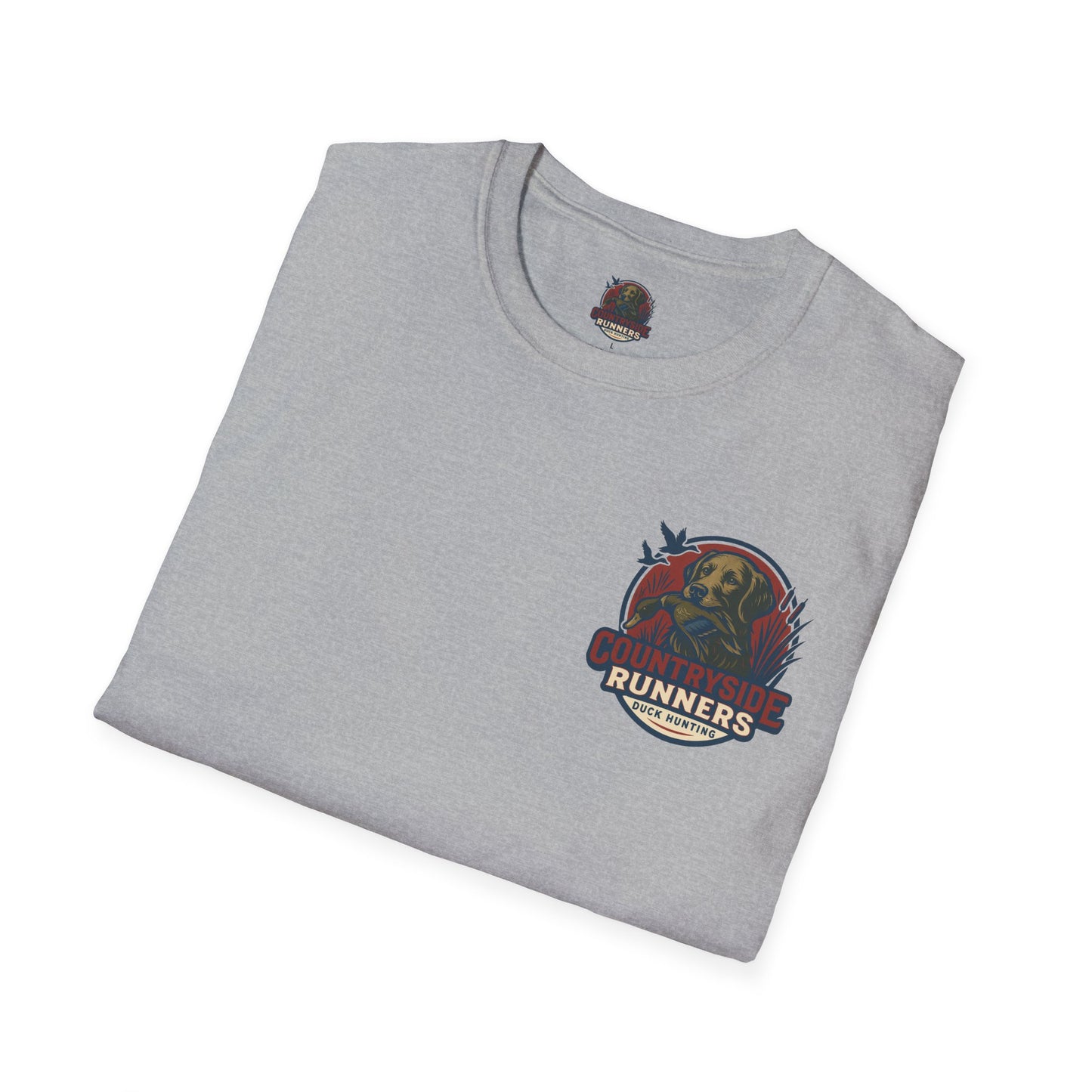 Duck Hunting Runners T-Shirt, Perfect Gift for Hunters, Outdoor Enthusiasts, Casual Wear, Wildlife Lovers, Adventure Apparel