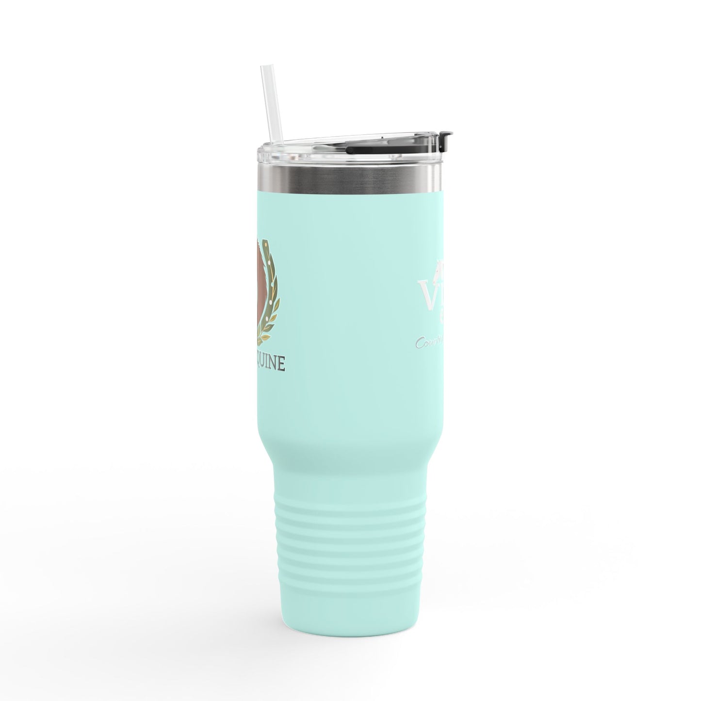 40 OZ Vigue Equine Insulated Travel Mug, 40oz - Perfect for Outdoor Adventures, Coffee Lovers, Gifts, Road Trips