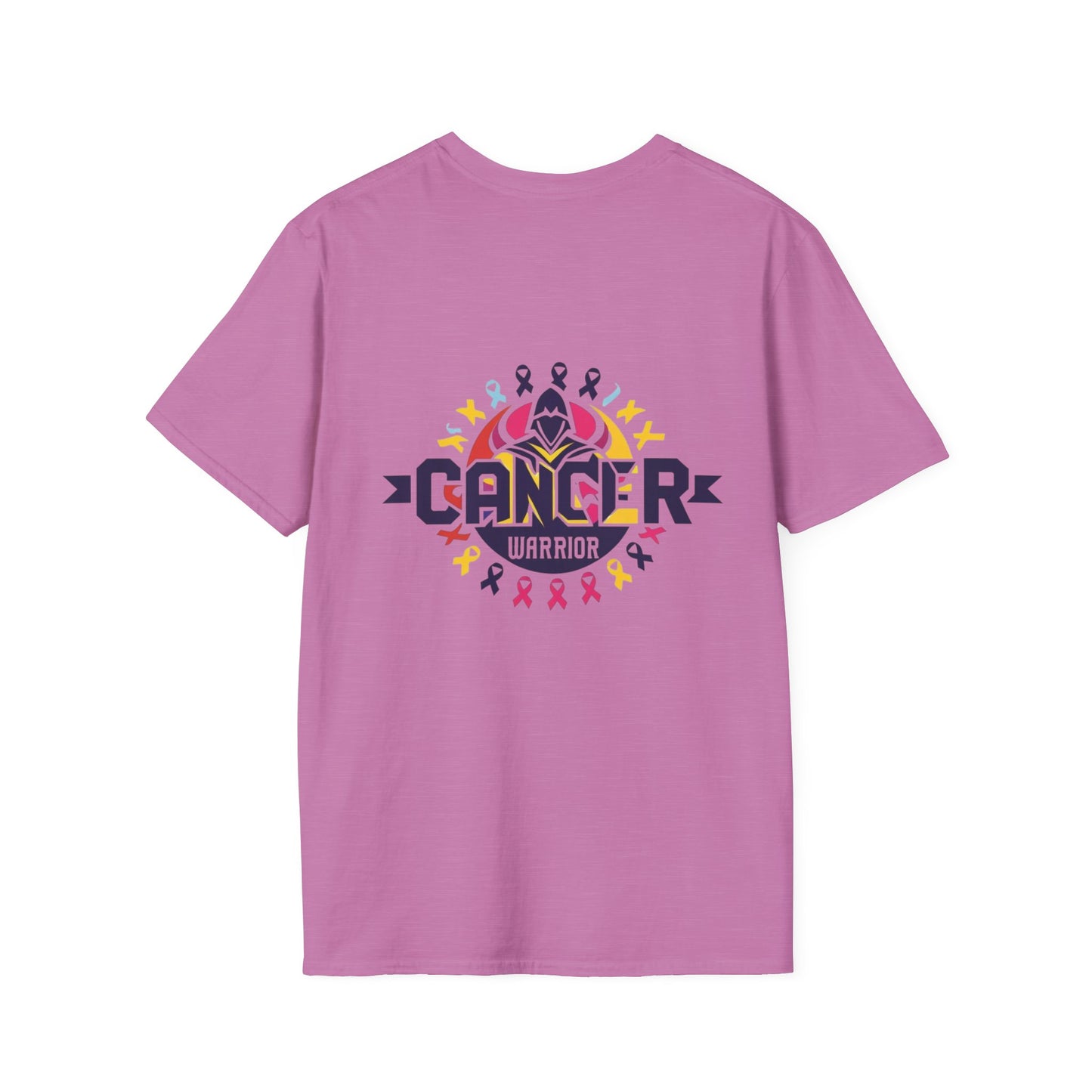 Cancer Warrior Unisex Softstyle T-Shirt, Support Tee, Awareness Shirt, Gift Idea for Cancer Fighters, Inspirational Apparel