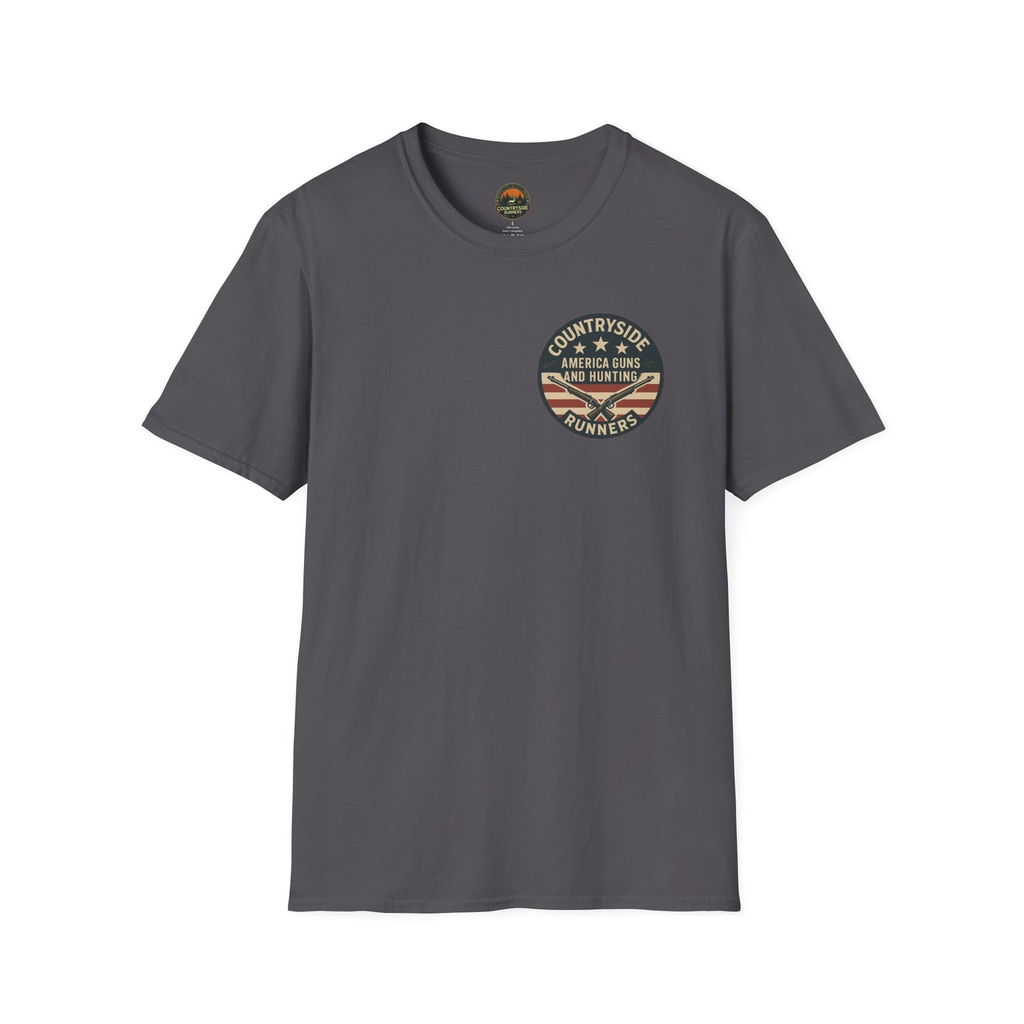 Patriotic Adventures T-Shirt | Outdoor Enthusiast Gear, Camping Tee, Hunting Apparel, Gift for Dads, Summer Adventure Wear