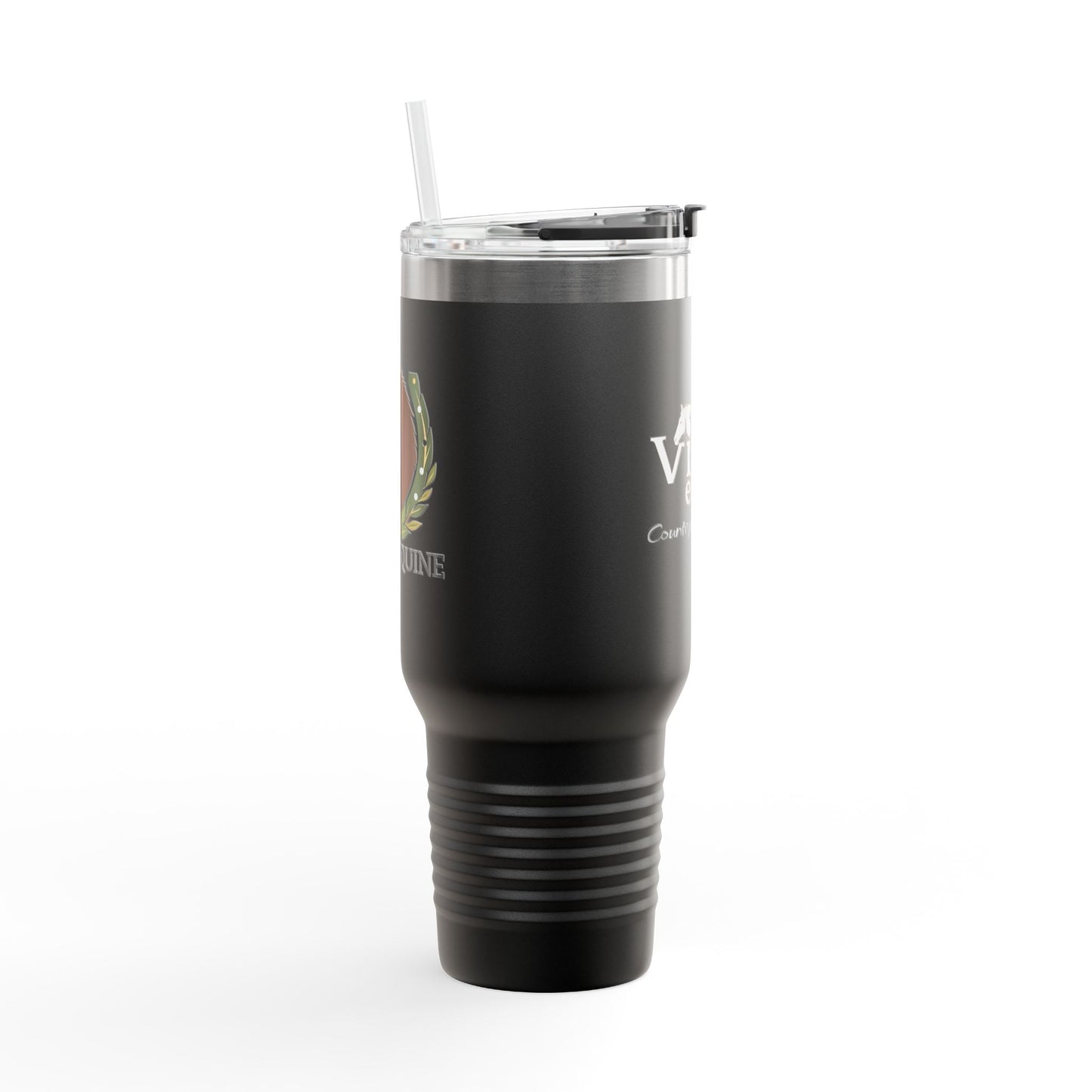 40 OZ Vigue Equine Insulated Travel Mug, 40oz - Perfect for Outdoor Adventures, Coffee Lovers, Gifts, Road Trips