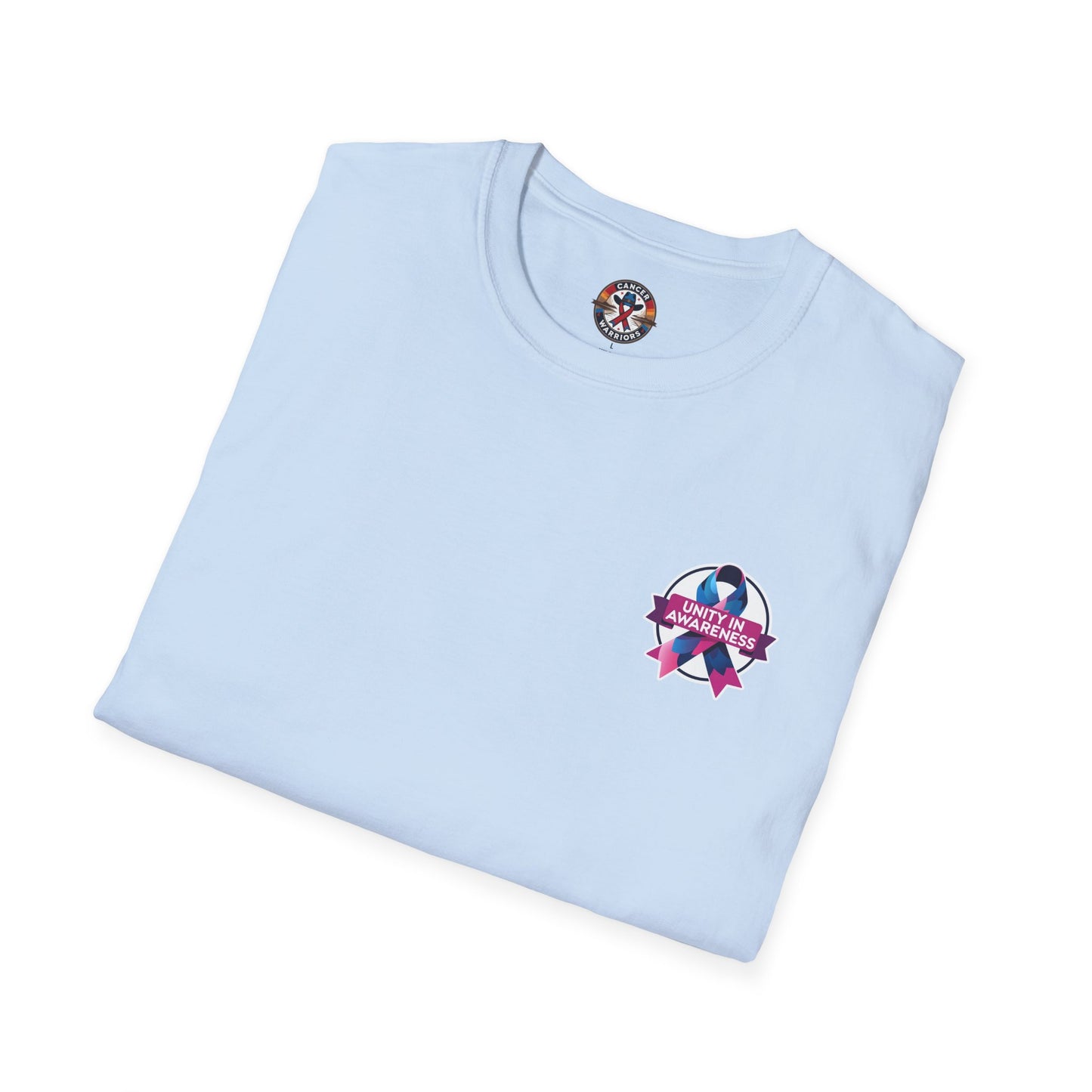 Cancer Warriors Unisex T-Shirt | Softstyle Tee for Support & Awareness, Gift for Fighters, Survivors, Fundraisers, Motivational Wear