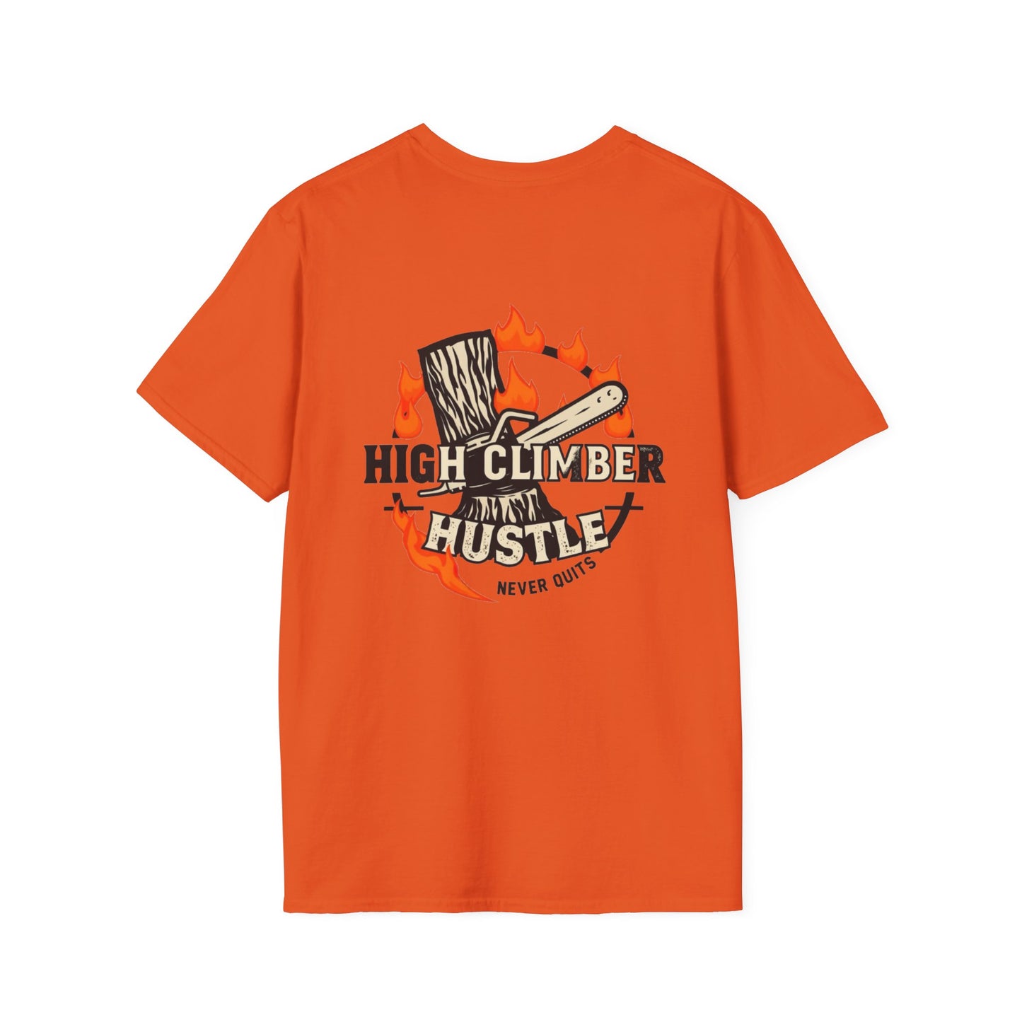 High climber hustle blue collar built Unisex T-Shirt - Blue Collar Countryside Runners Merch