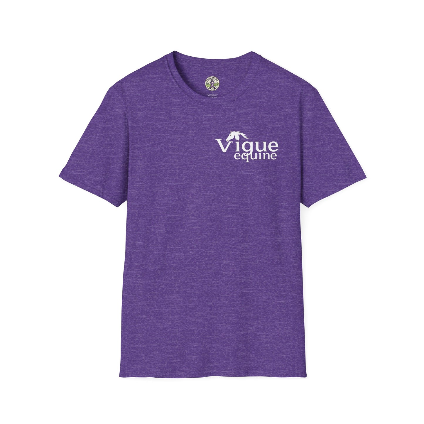 Vigue Equine LLC Merch for Countryside Runners- soft style t-shirt