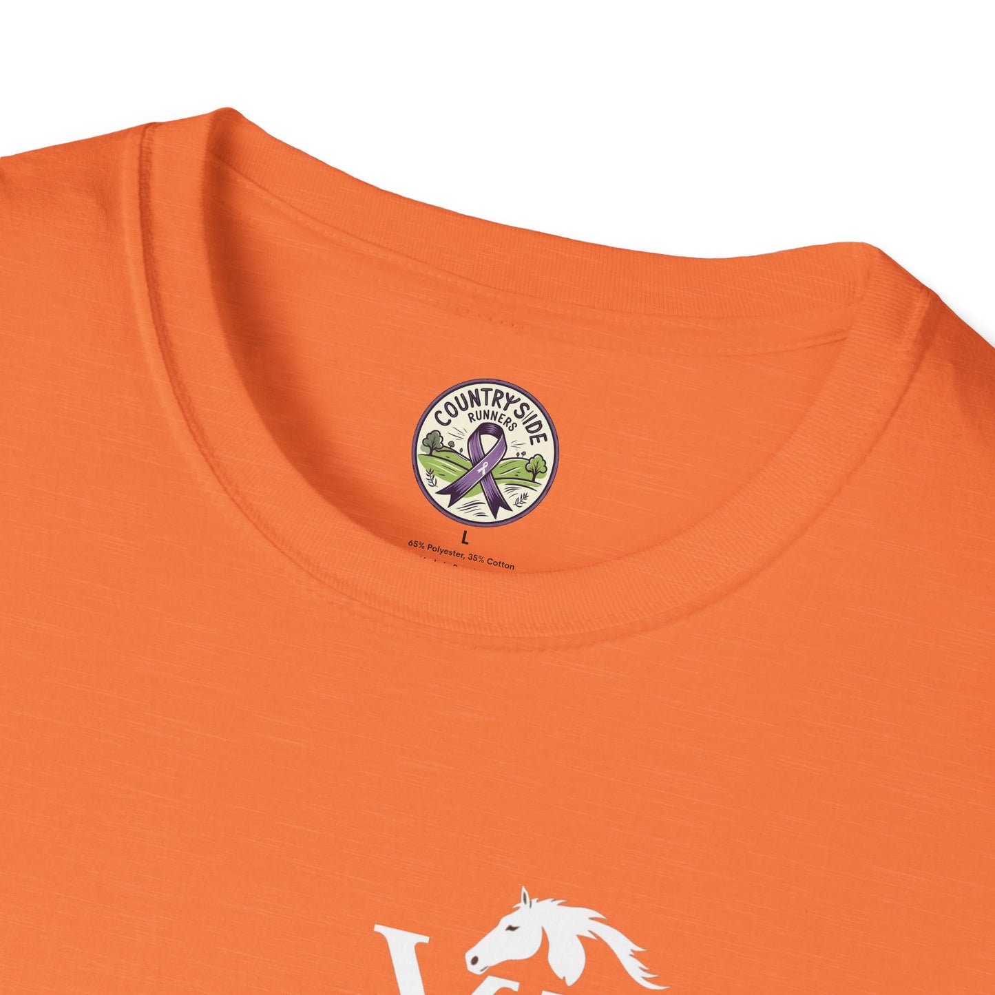 Vigue Equine LLC Merch for Countryside Runners- soft style t-shirt