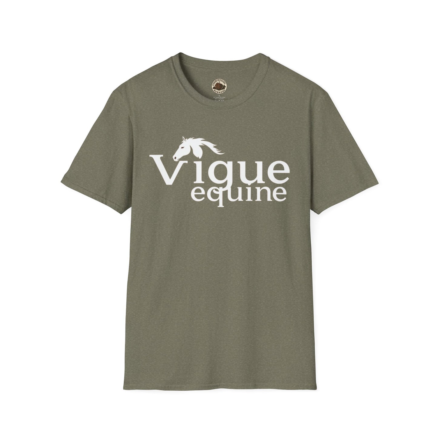 Vigue Equine Tips Hat Unisex T-Shirt - Equestrian Design
