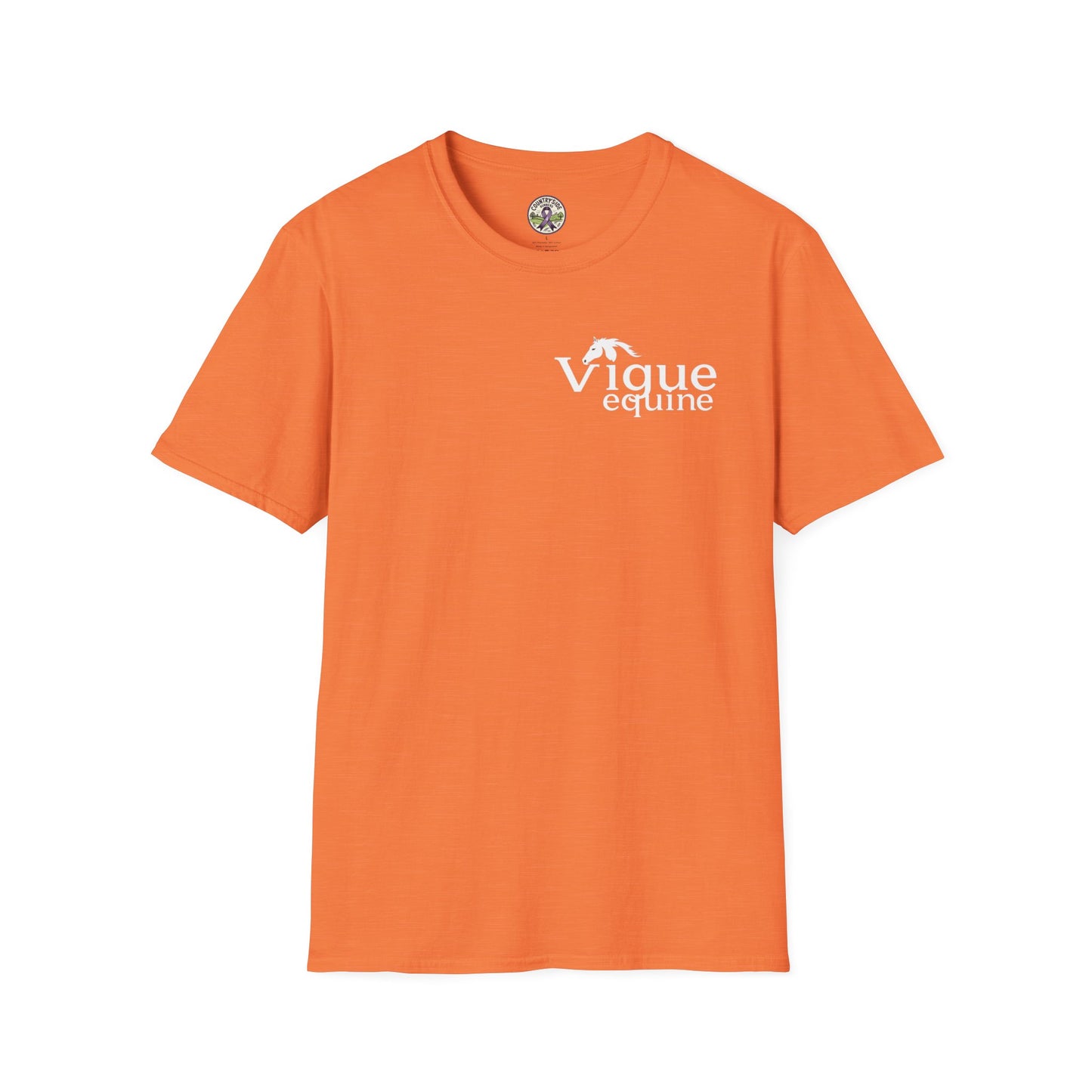 Vigue Equine LLC Merch for Countryside Runners- soft style t-shirt