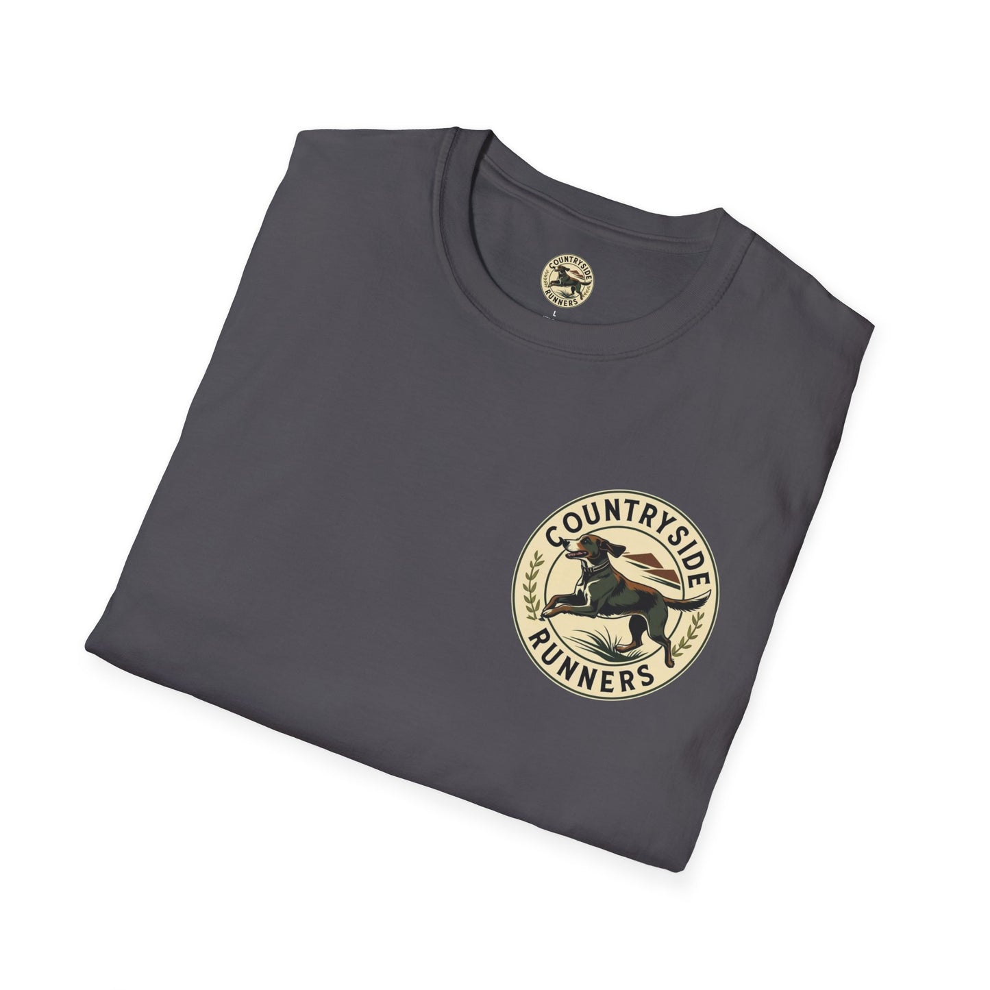 Unisex Country-Themed Graphic Tee, Vintage Runner T-Shirt, Nature Lover Gift, Outdoor Lifestyle Apparel, Gifts for Him/Her
