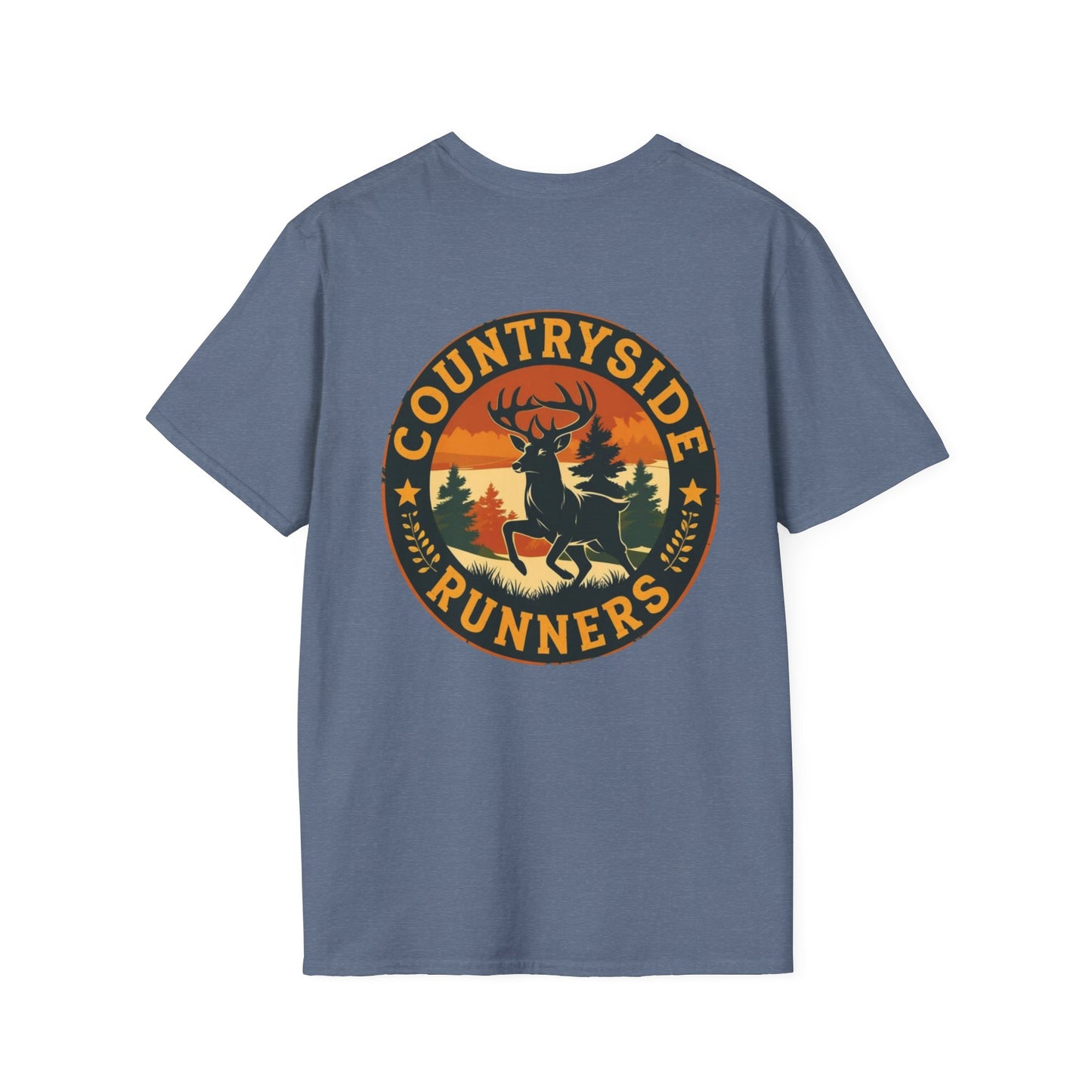 Countryside Runners Unisex Softstyle T-Shirt, Comfortable Graphic Tee, Perfect for Runners, Outdoor Lovers, Gift for Him/Her, Casual Wear