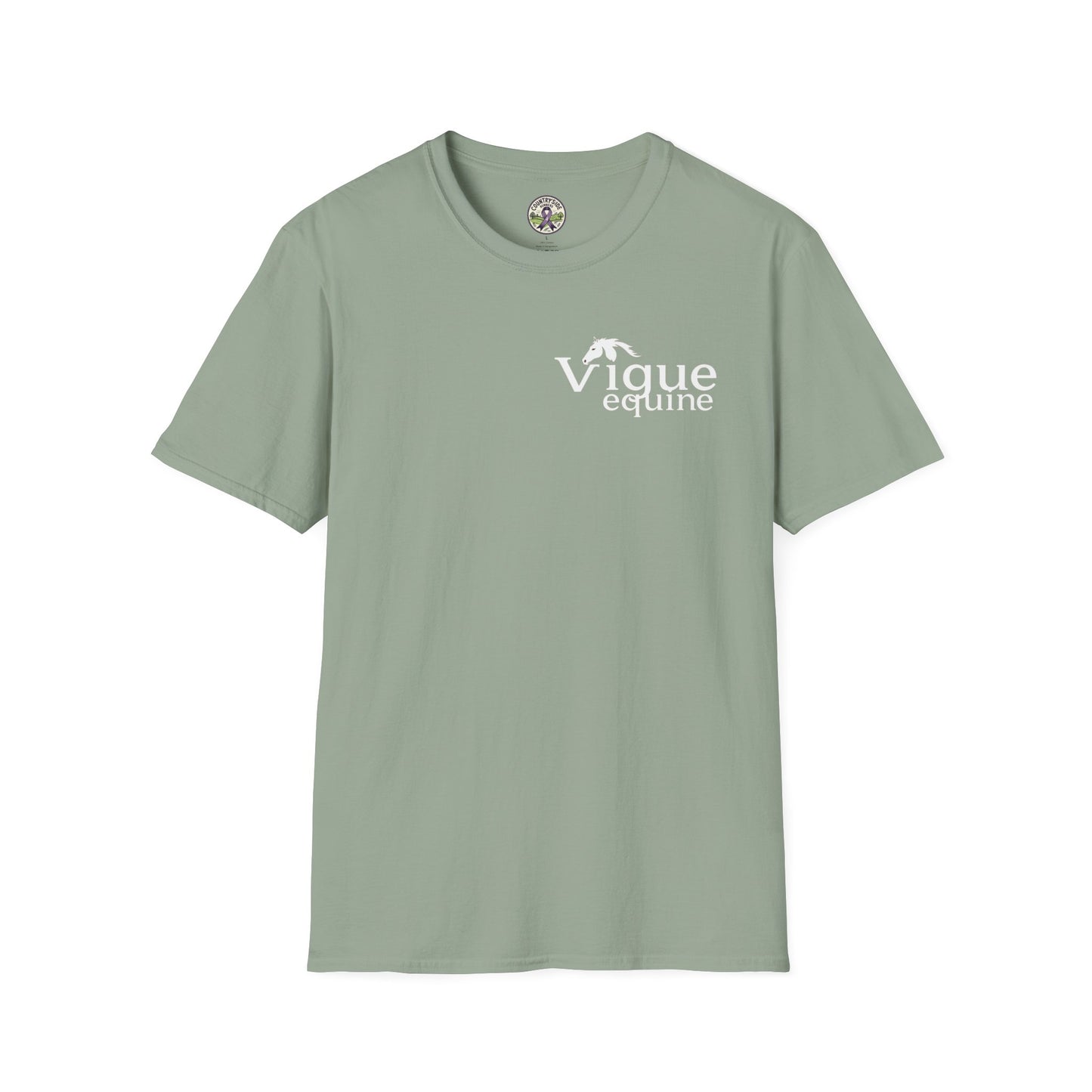 Vigue Equine LLC Merch for Countryside Runners- soft style t-shirt