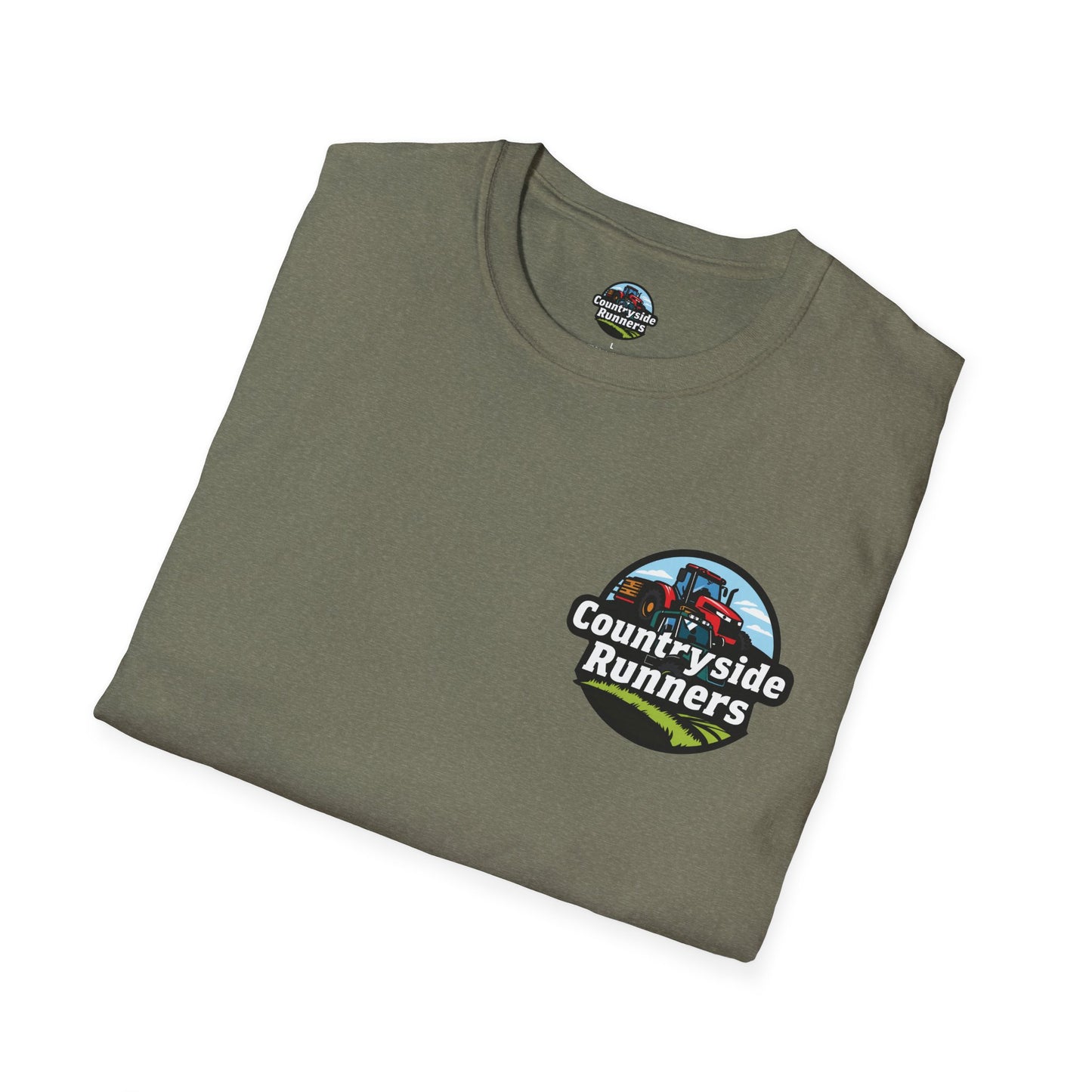 Countryside Runners Unisex Softstyle T-Shirt | Farm Life Tee, Running Gear, Outdoor Apparel, Gift for Runners, Vintage Style Shirt