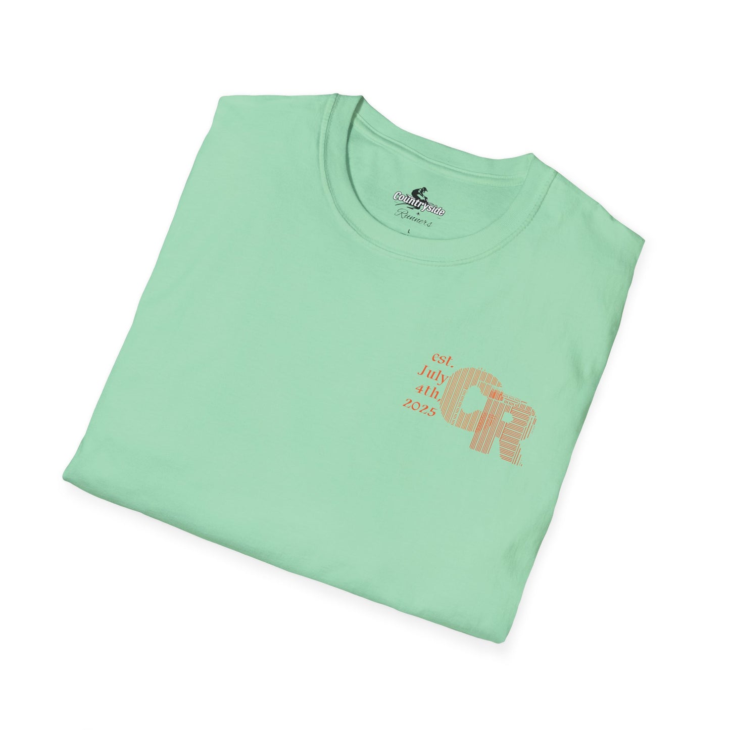 We don’t clock out Countryside Runners brand T-shirt