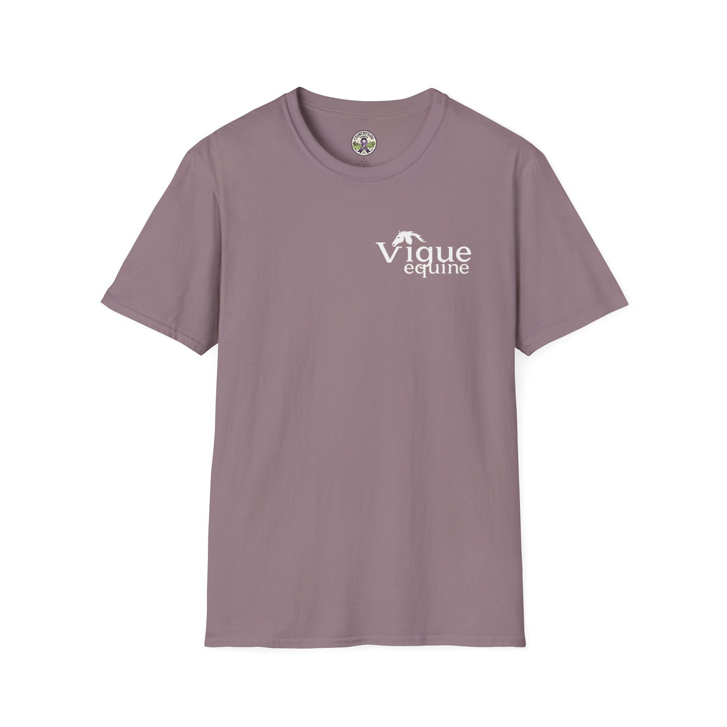 Vigue Equine LLC Merch for Countryside Runners- soft style t-shirt