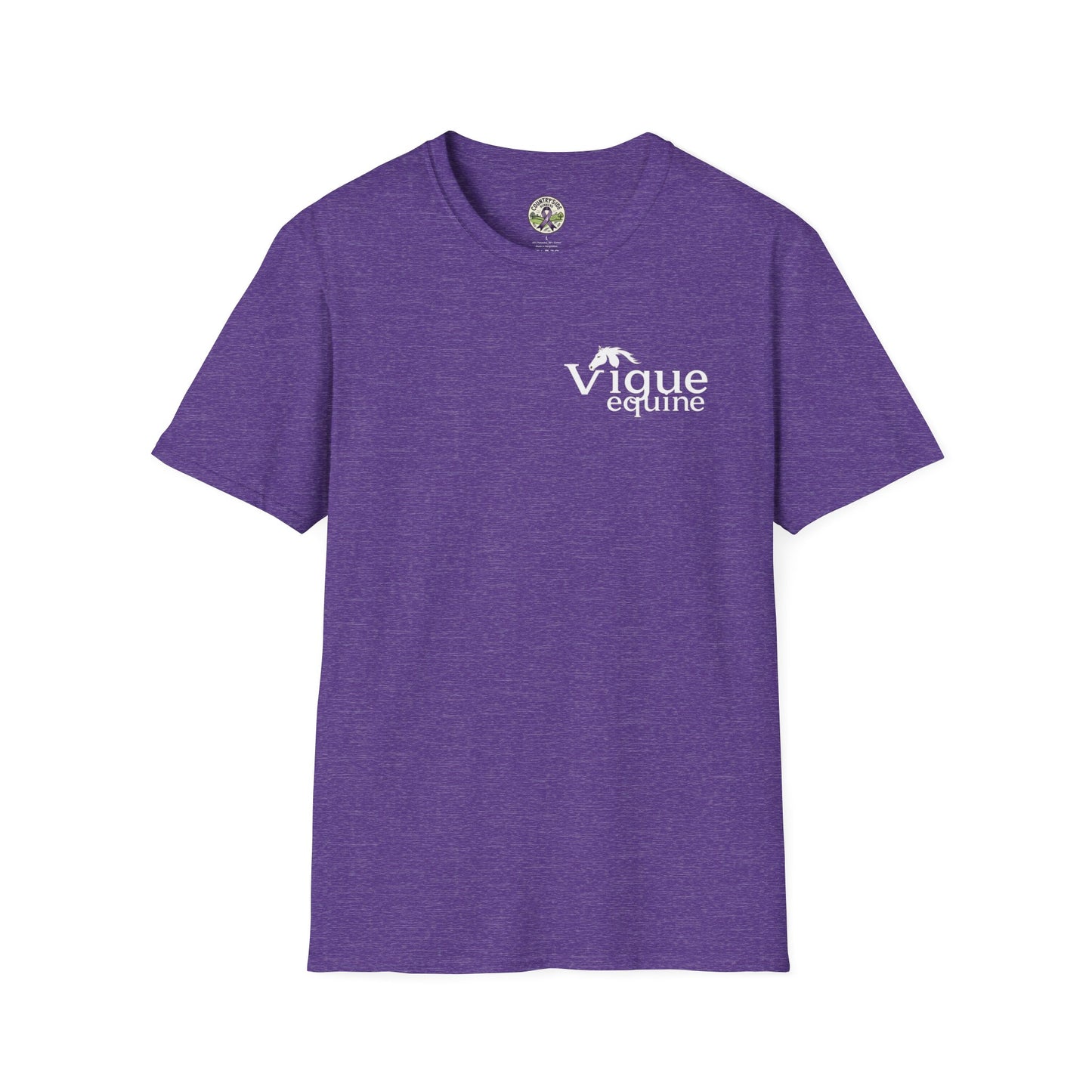 Vigue Equine LLC Merch for Countryside Runners- soft style t-shirt