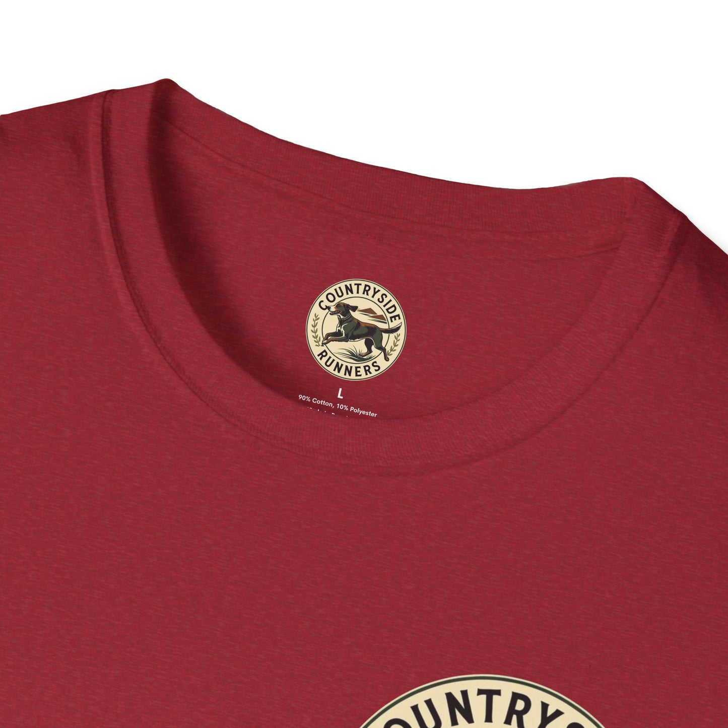 Unisex Country-Themed Graphic Tee, Vintage Runner T-Shirt, Nature Lover Gift, Outdoor Lifestyle Apparel, Gifts for Him/Her