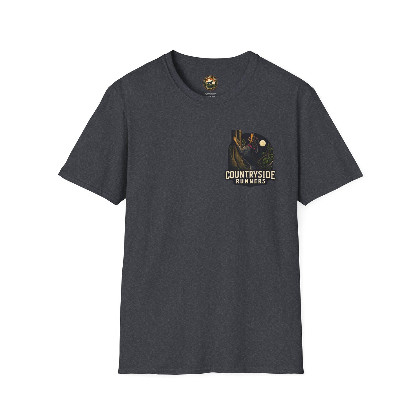 Coonhound Life T-Shirt, Dog Lover Gift, Unisex Softstyle Tee, Pet Owner Apparel, Canine Art Shirt, Casual Wear