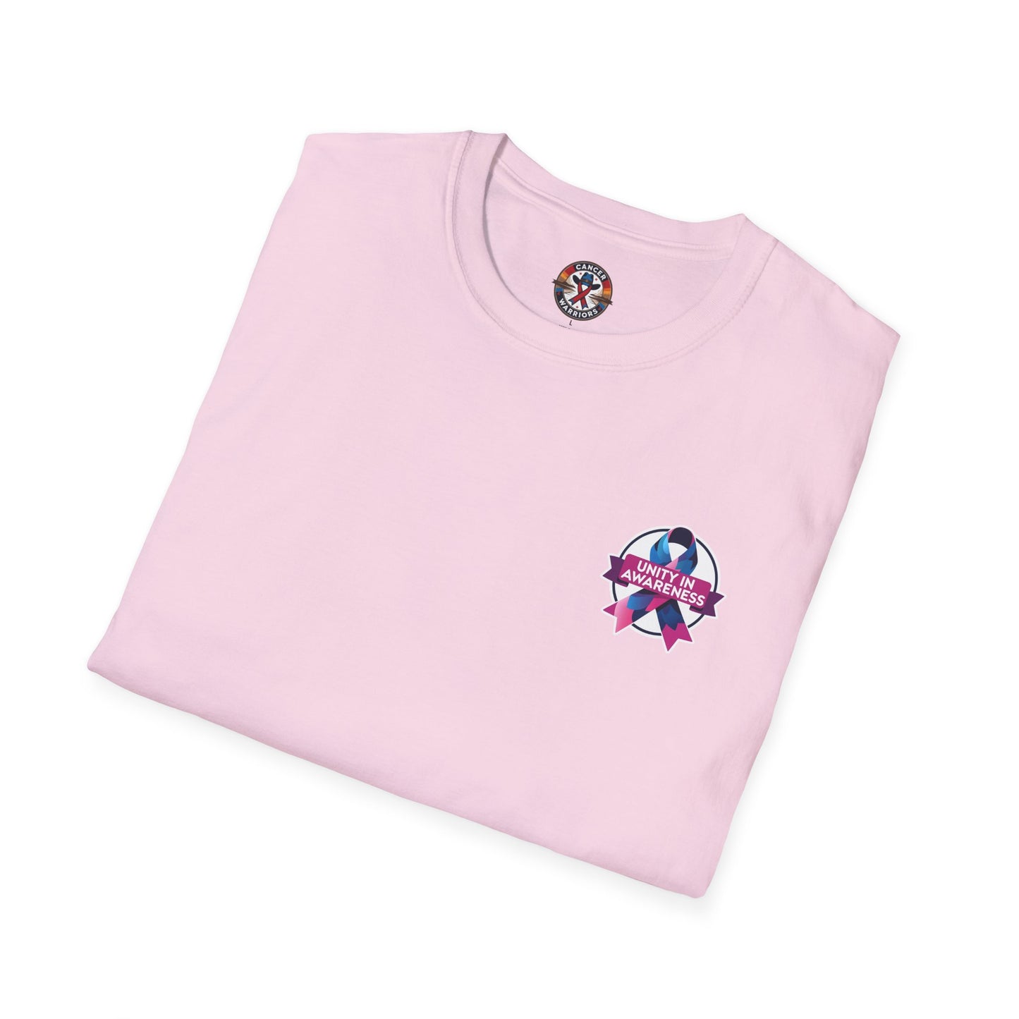 Cancer Warriors Unisex T-Shirt | Softstyle Tee for Support & Awareness, Gift for Fighters, Survivors, Fundraisers, Motivational Wear