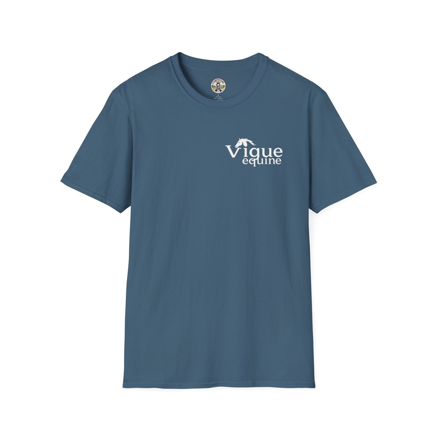 Vigue Equine LLC Merch for Countryside Runners- soft style t-shirt
