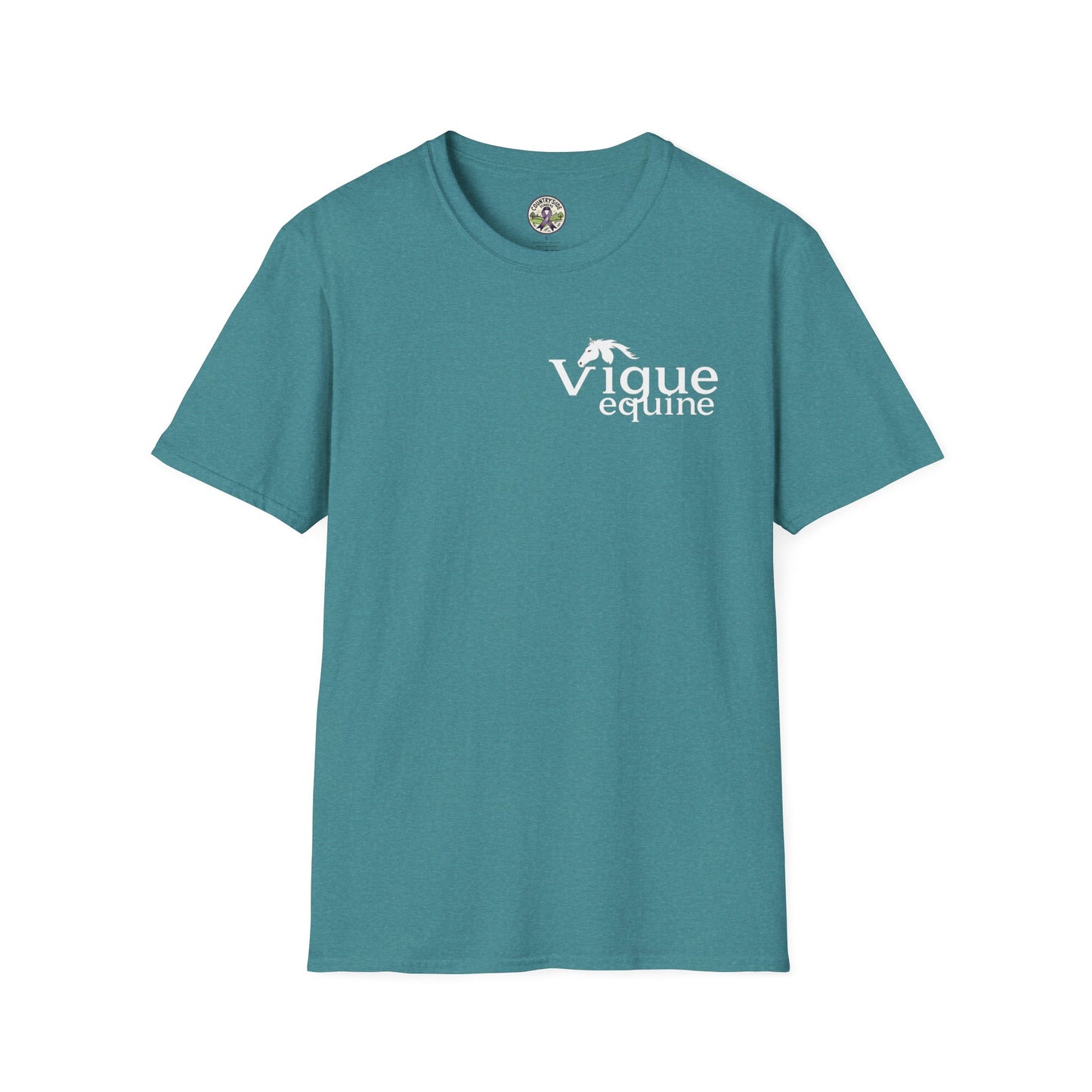 Vigue Equine LLC Merch for Countryside Runners- soft style t-shirt