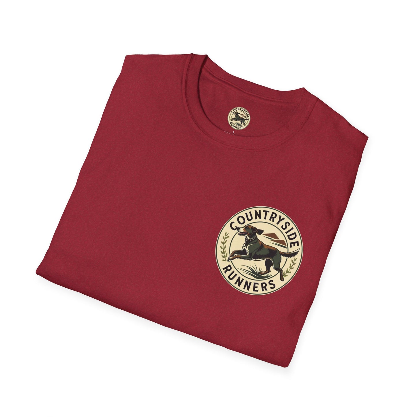 Unisex Country-Themed Graphic Tee, Vintage Runner T-Shirt, Nature Lover Gift, Outdoor Lifestyle Apparel, Gifts for Him/Her